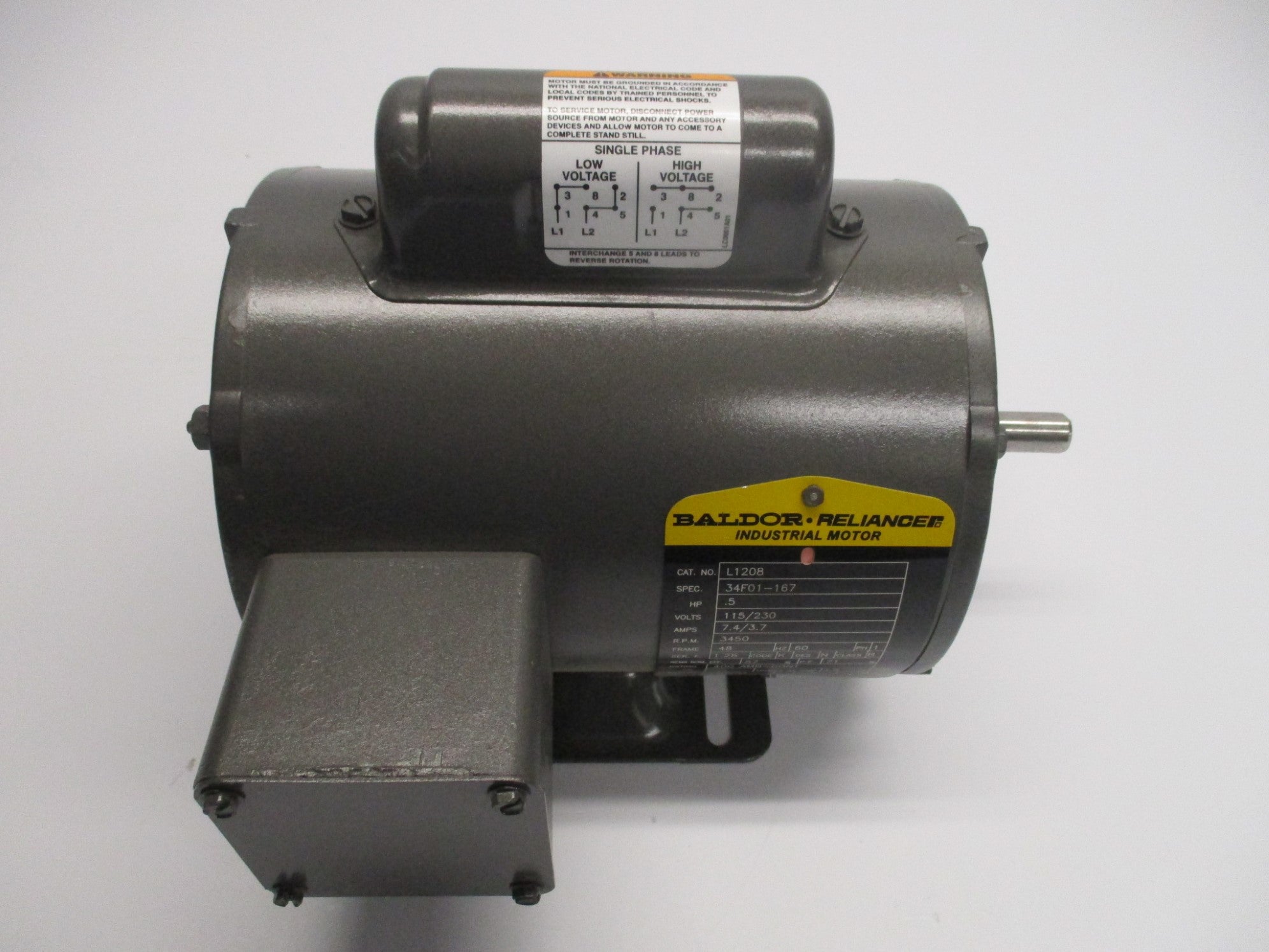 BALDOR L1208 SER. F NSMP