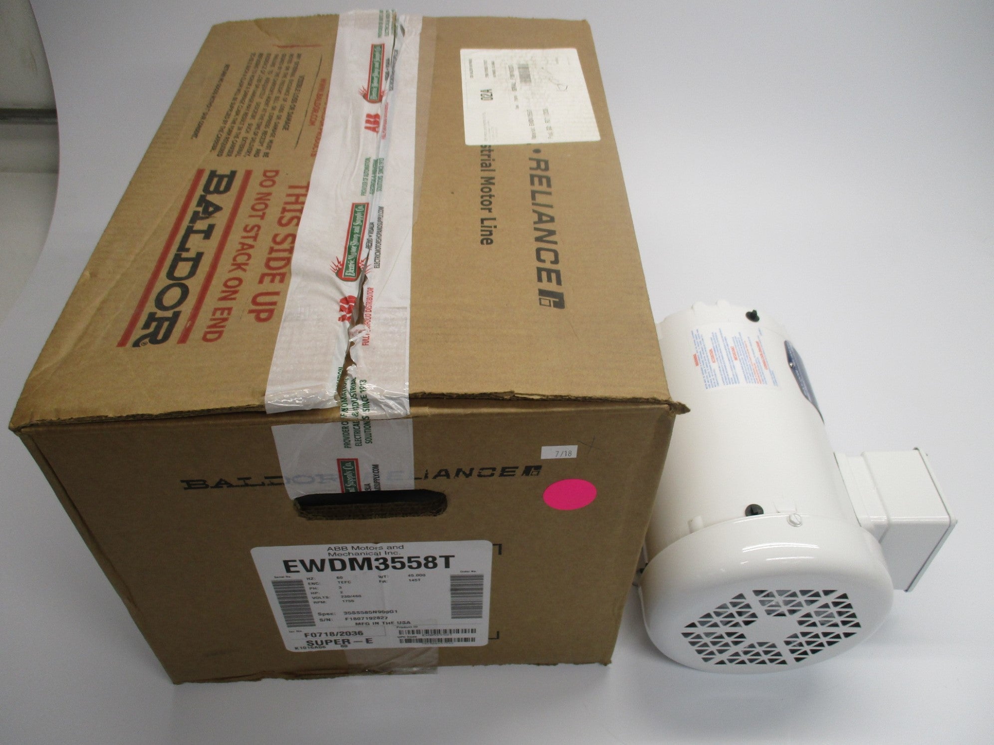 BALDOR EWDM3558T NSMP