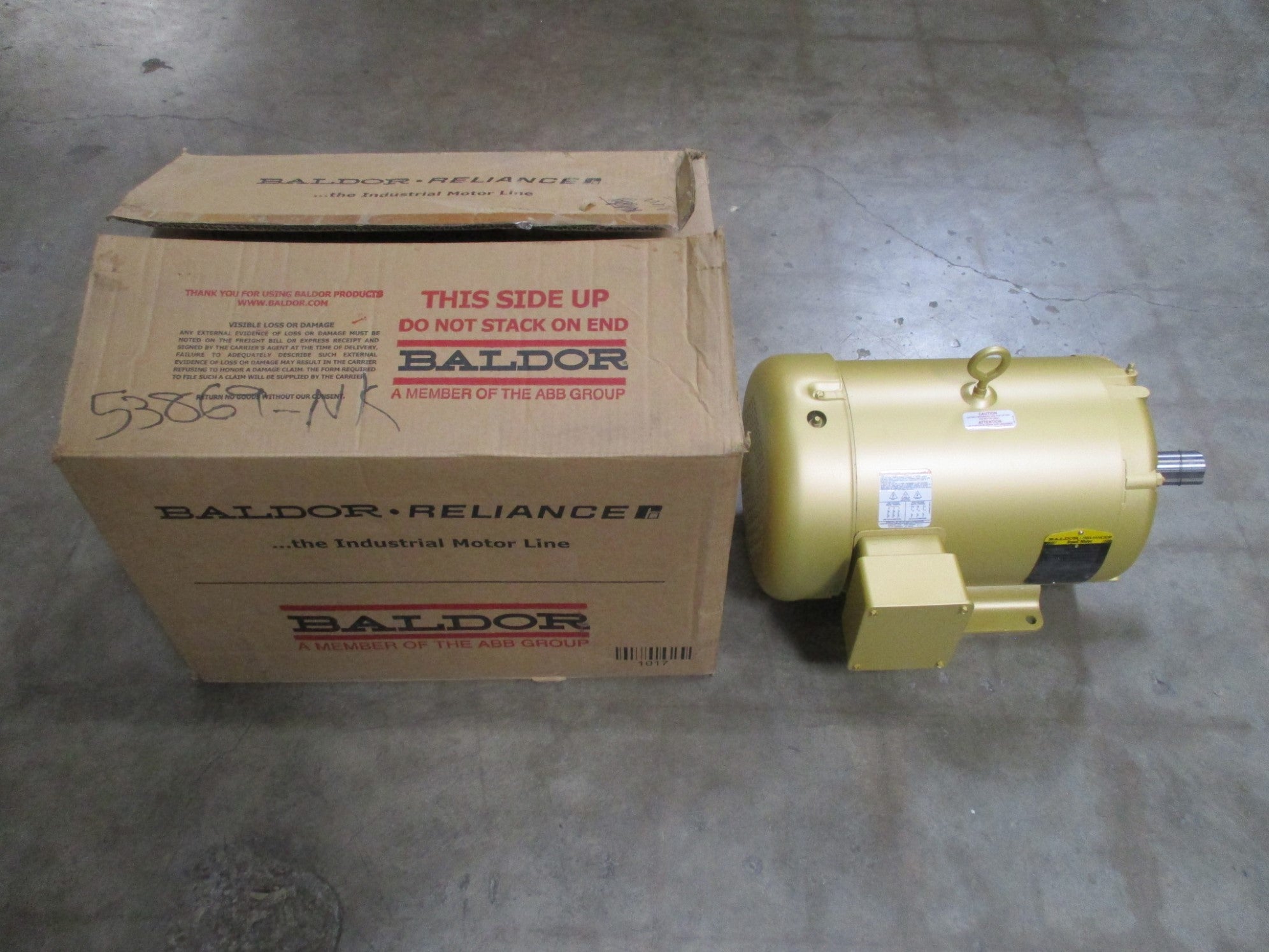 BALDOR EM3704T SER. F NSMP