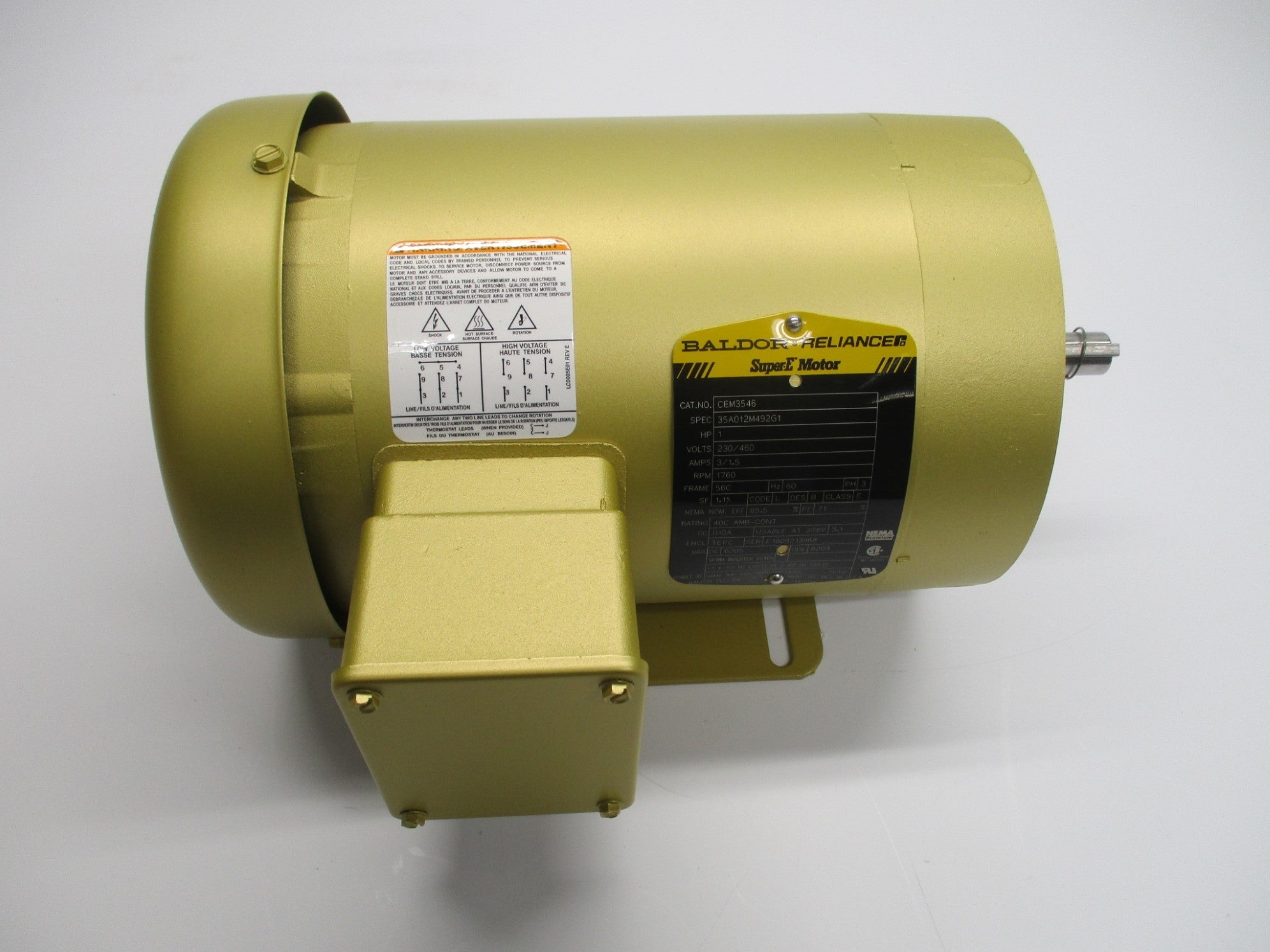 BALDOR CEM3546 NSMP