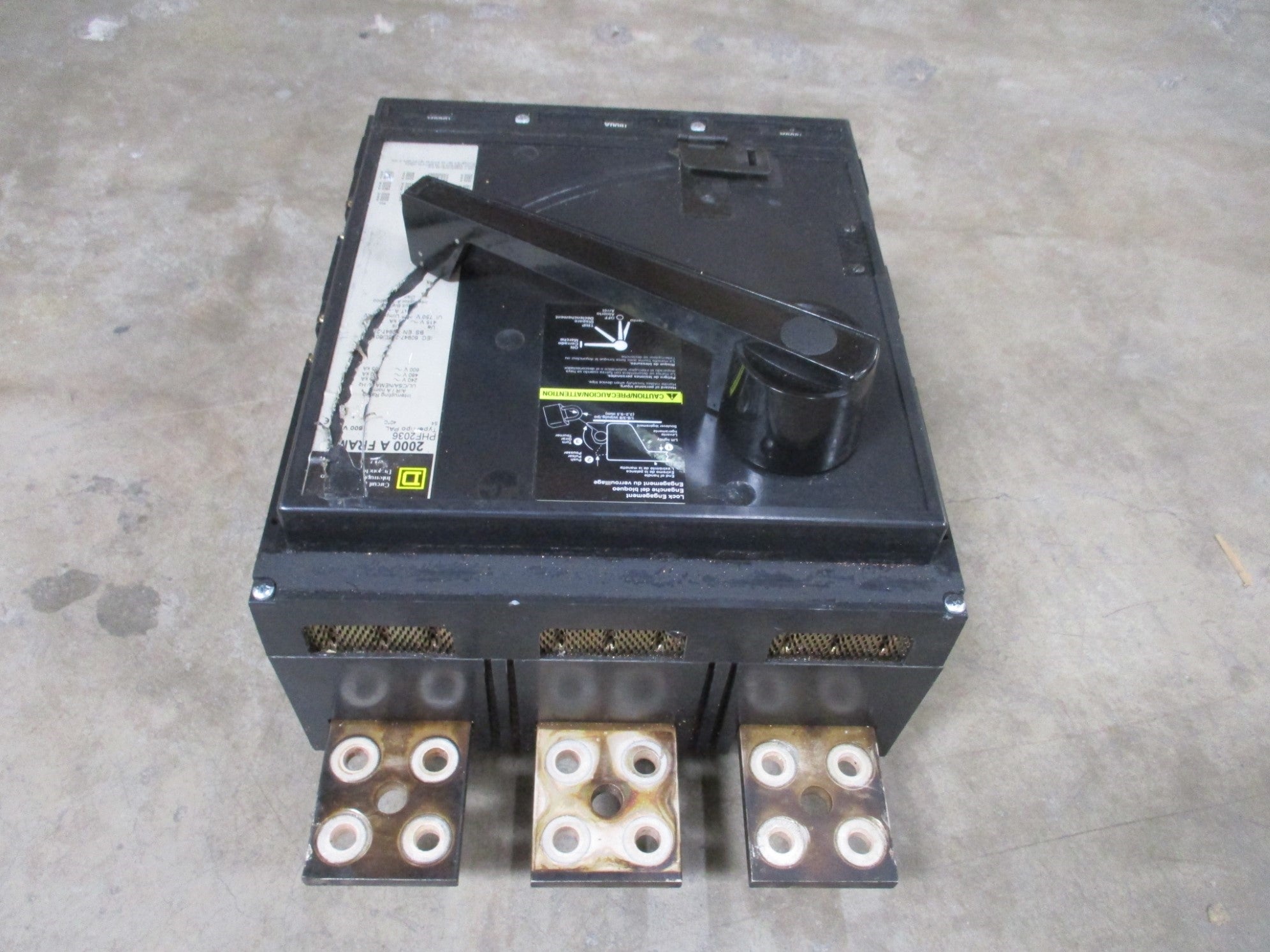 SQUARE D PHF2036 2000A 600V UNMP