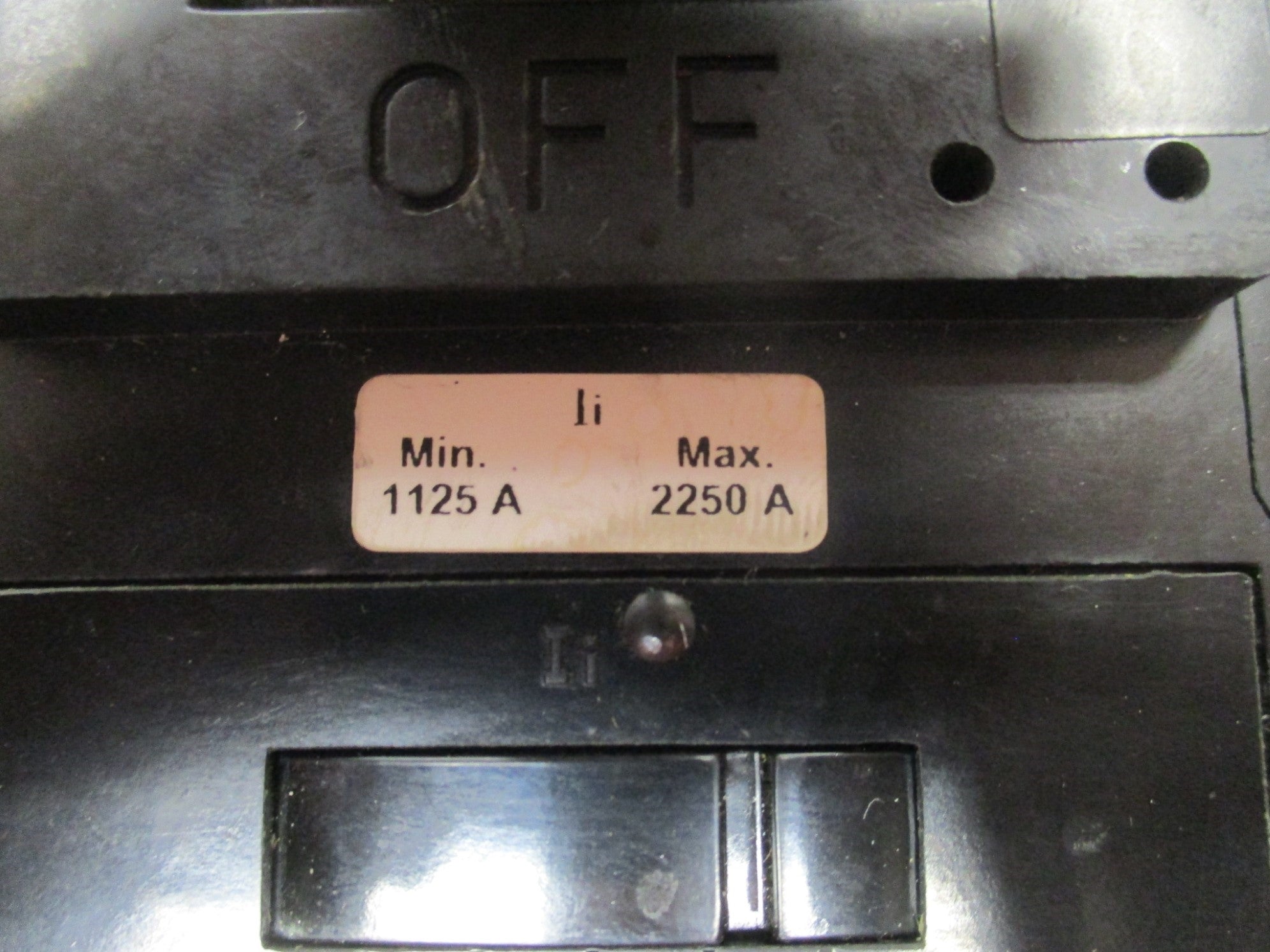 CIRCUIT BREAKER LAL36225 225A 600V (GREY) UNMP