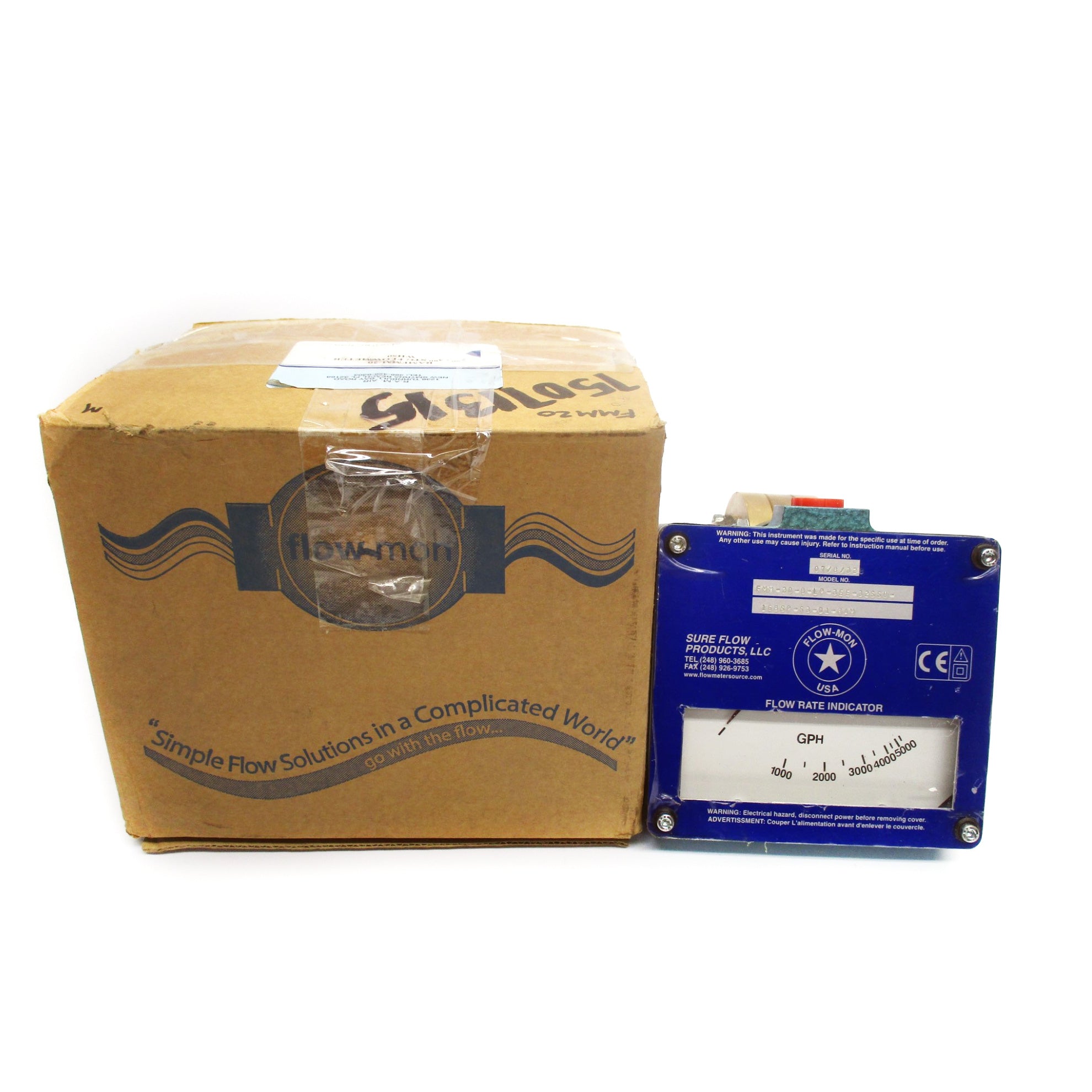 FLOW-MON FMM-20-B-LP-3EE-32SSU-16BSP-S3-D1-RAM NSMP