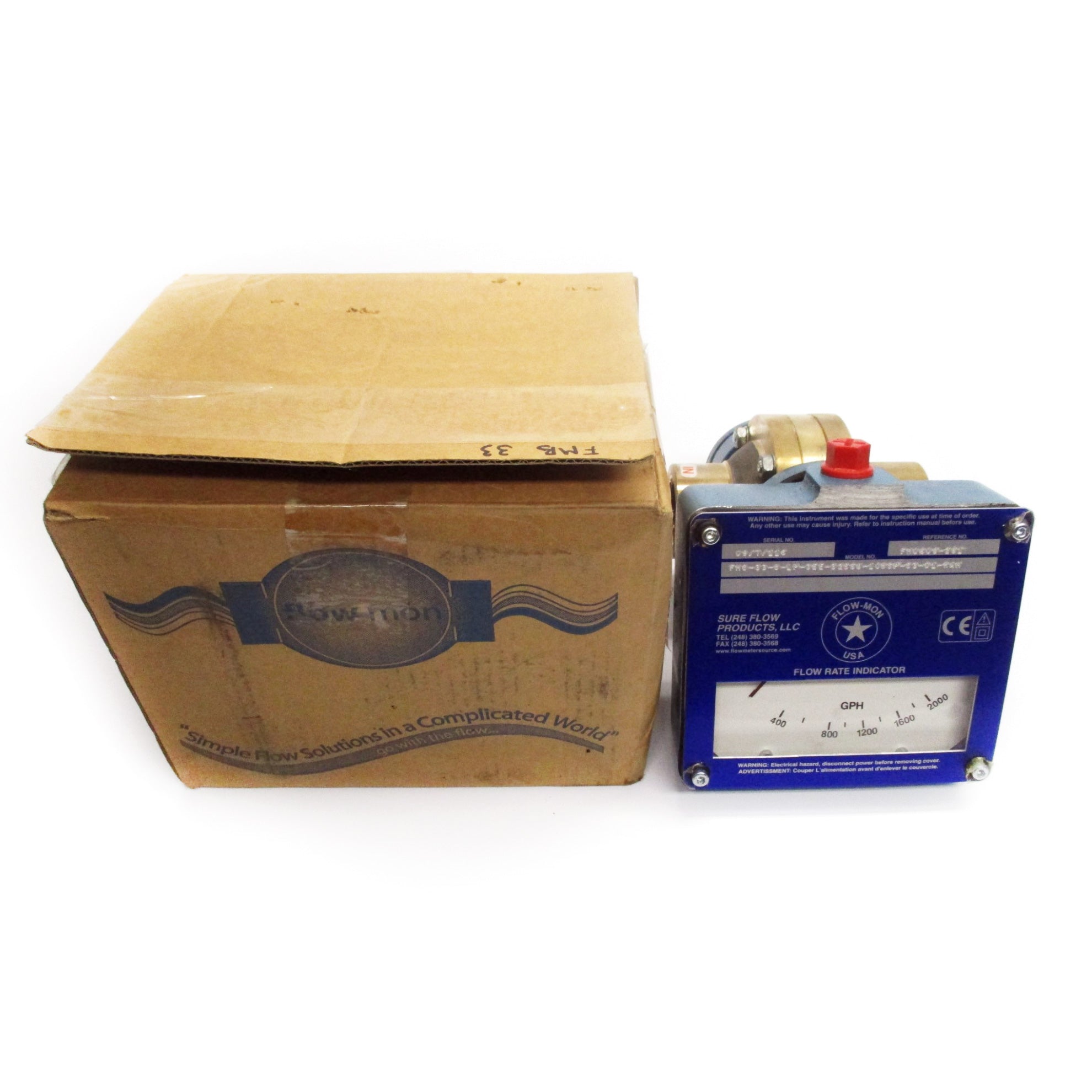 FLOW-MON FMB-33-B-LP-3EE-32SSU-10BSP-S3-D1-RAM NSMP