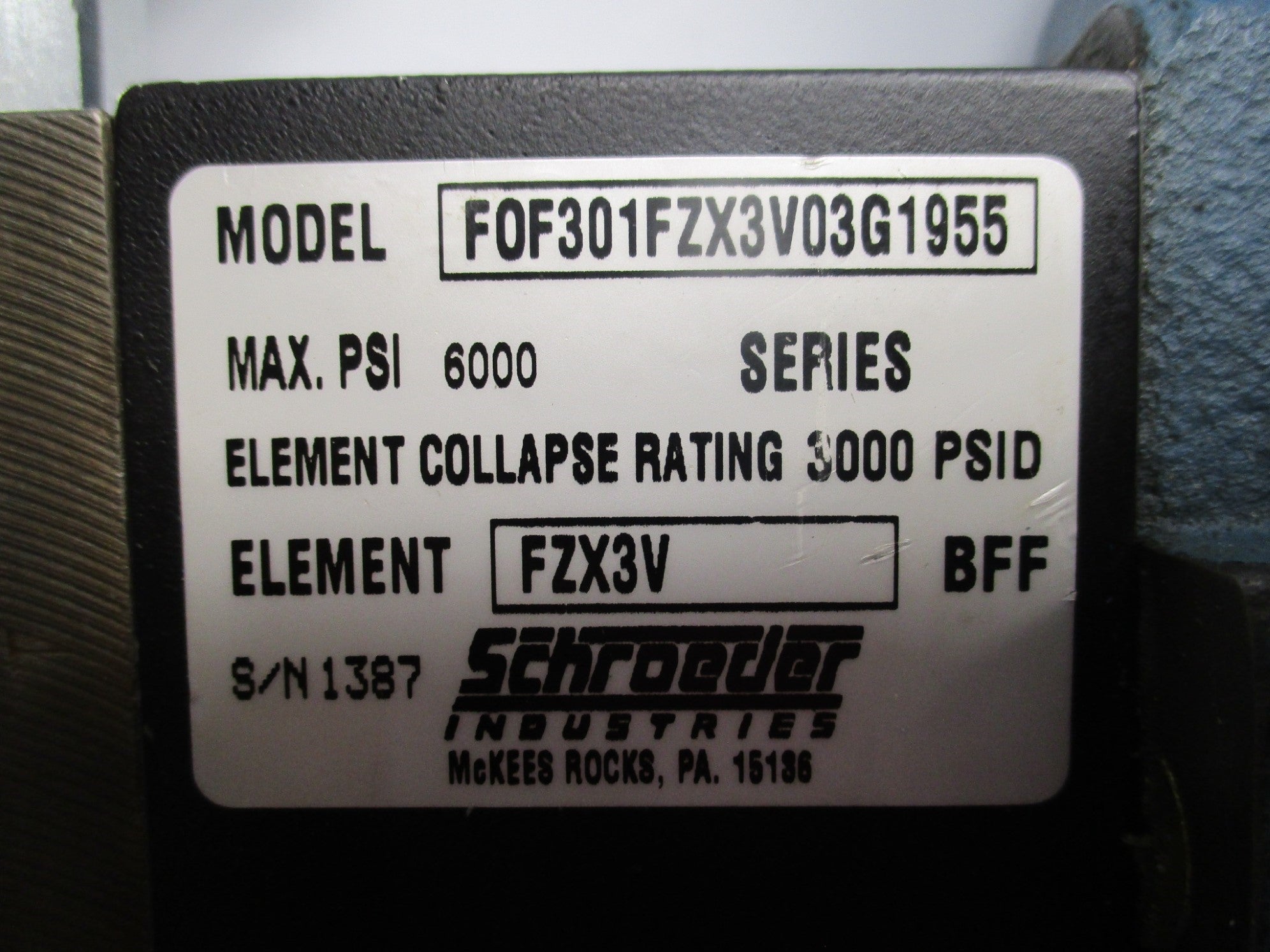 MOOG D633-7205 UNMP
