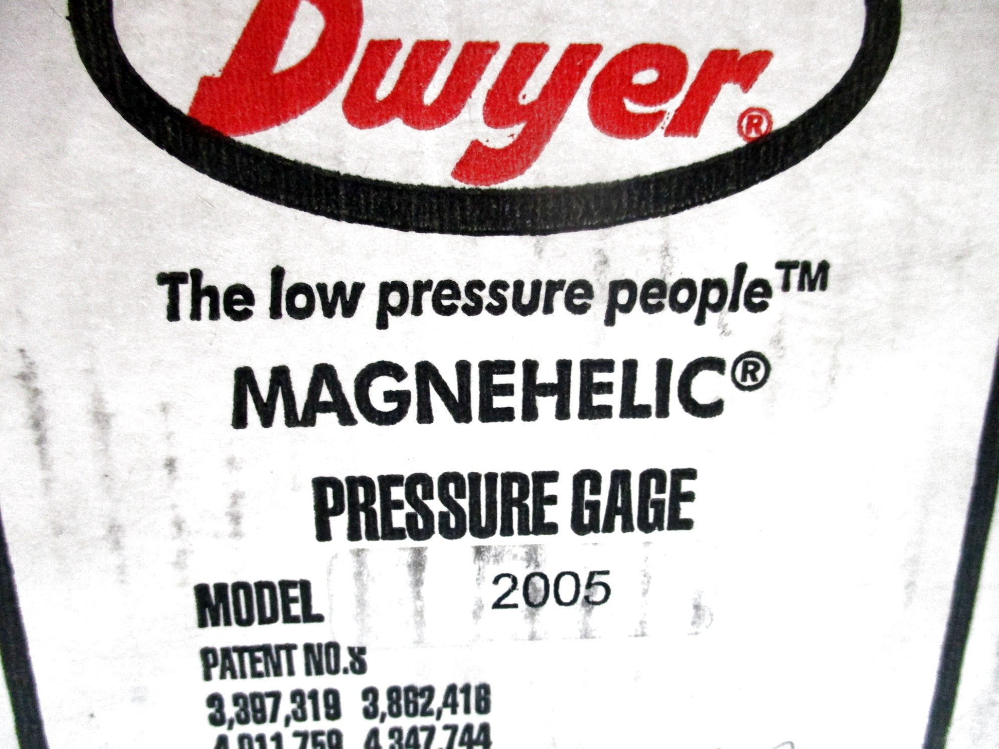 DWYER 2005C 0-5" WC NSMP