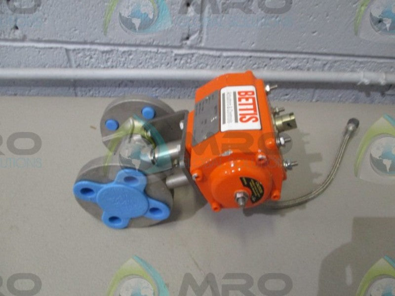 BETTIS DS0025.U2A04K.11K D-SERIES ACTUATOR w/ 8710401 BALL VALVE  NSNP