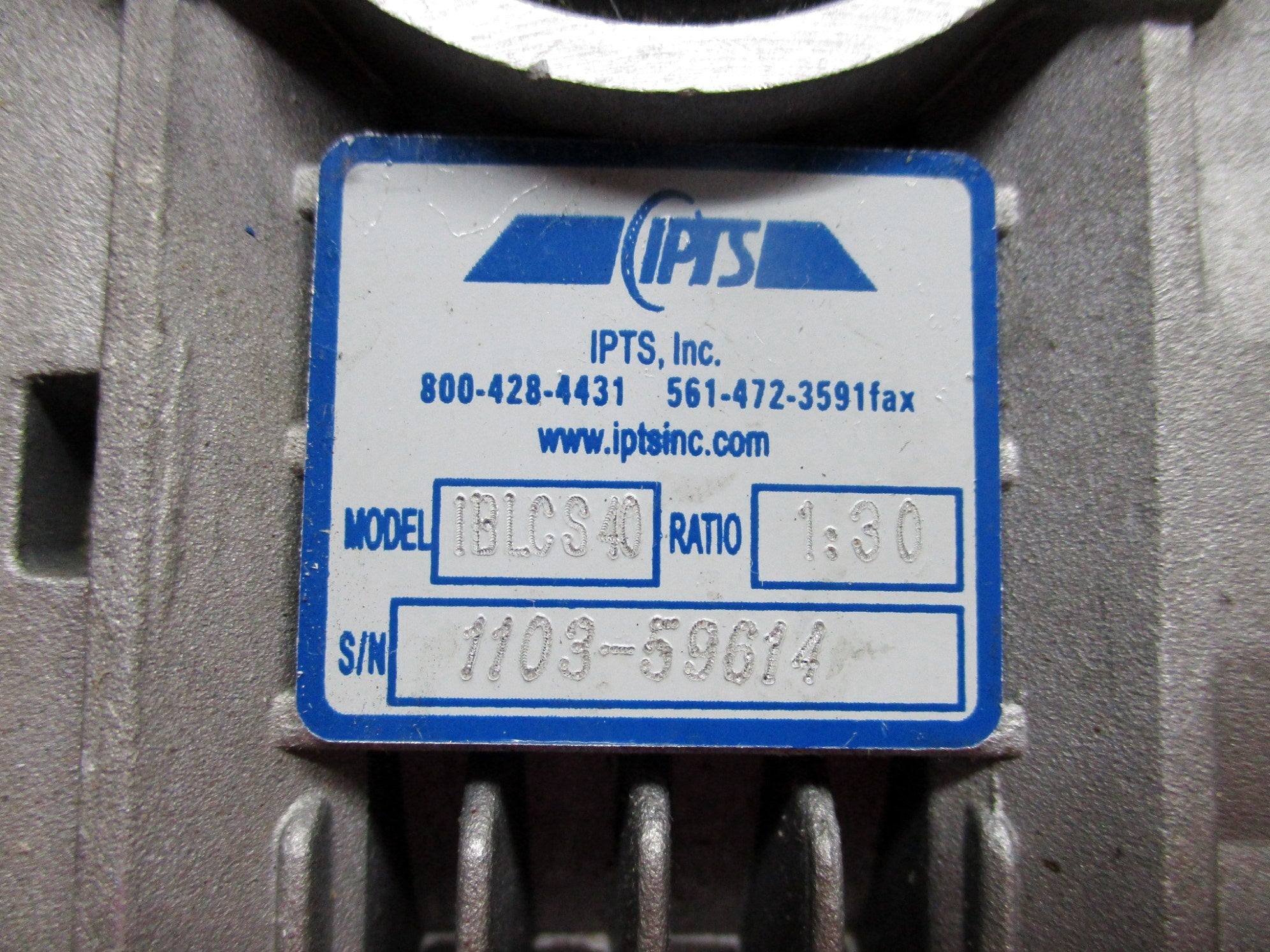 IPTS IBLCS40 NSMP
