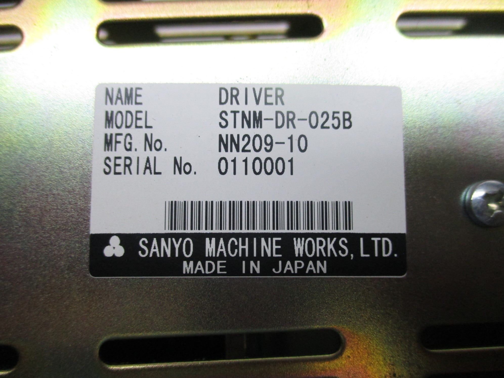 SANYO STNM-DR-025B NSNP