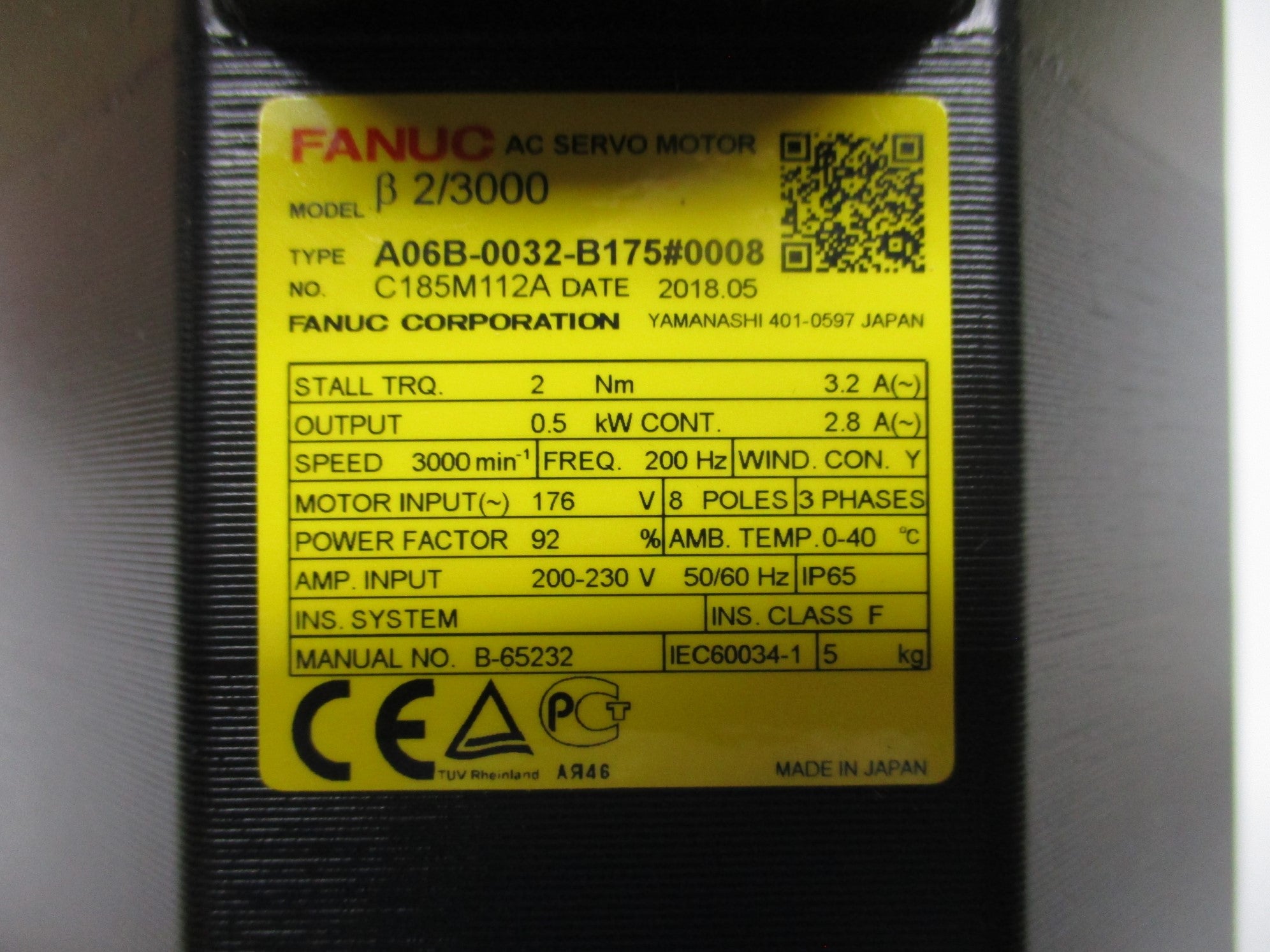 FANUC A06B-0032-B175#0008 NSMP