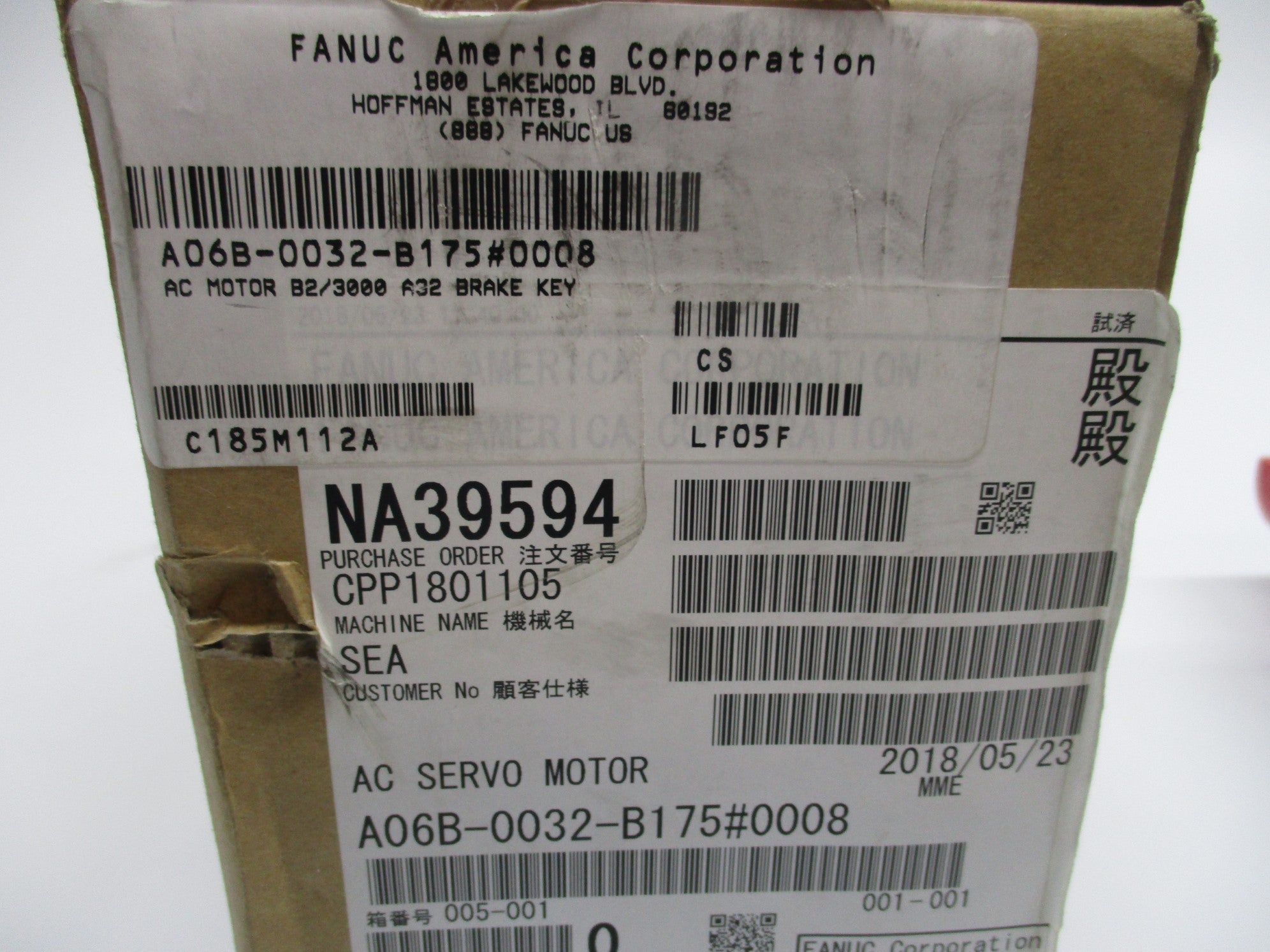 FANUC A06B-0032-B175#0008 NSMP