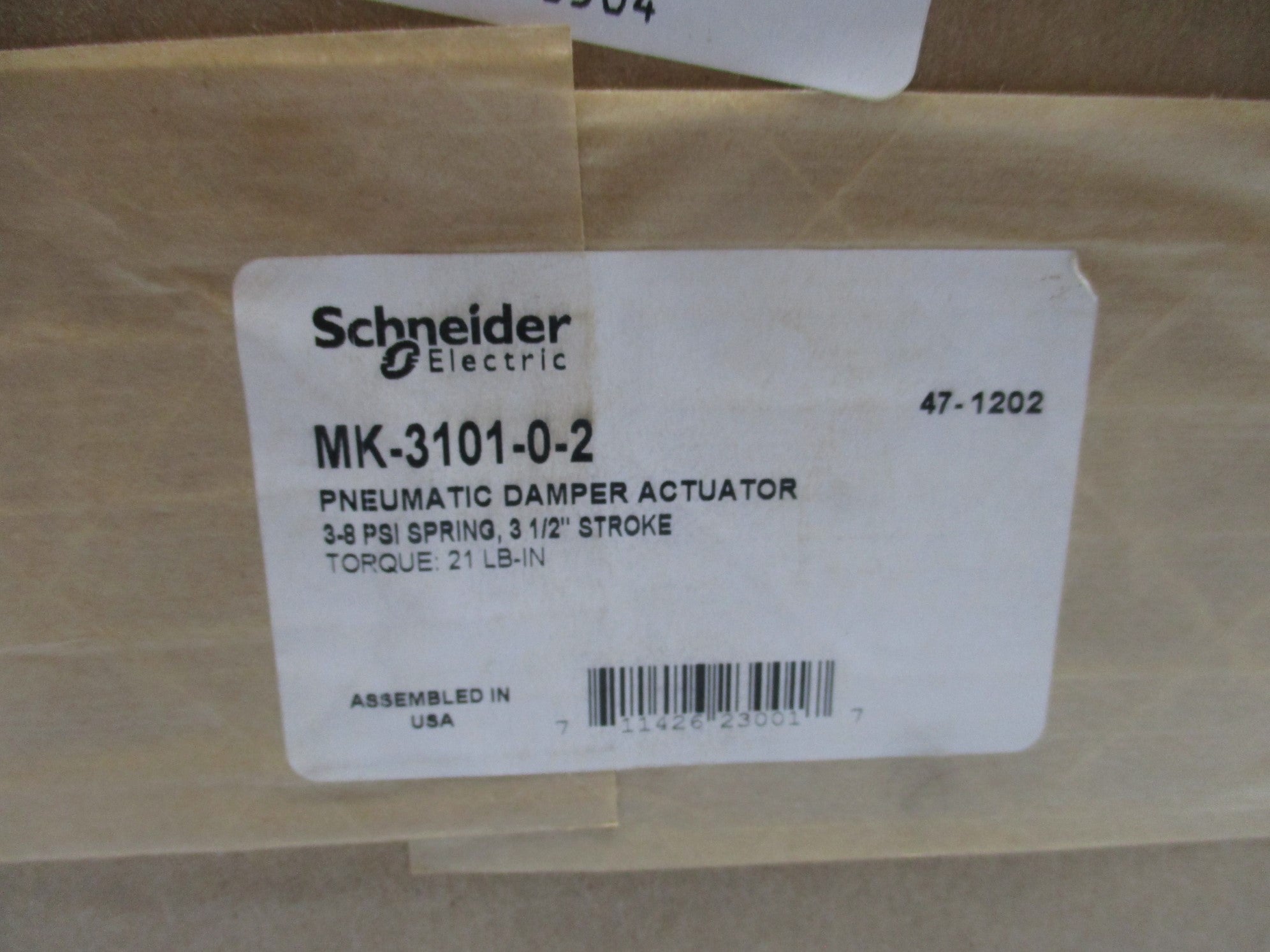 SCHNEIDER ELECTRIC MK-3101-0-2 NSFS
