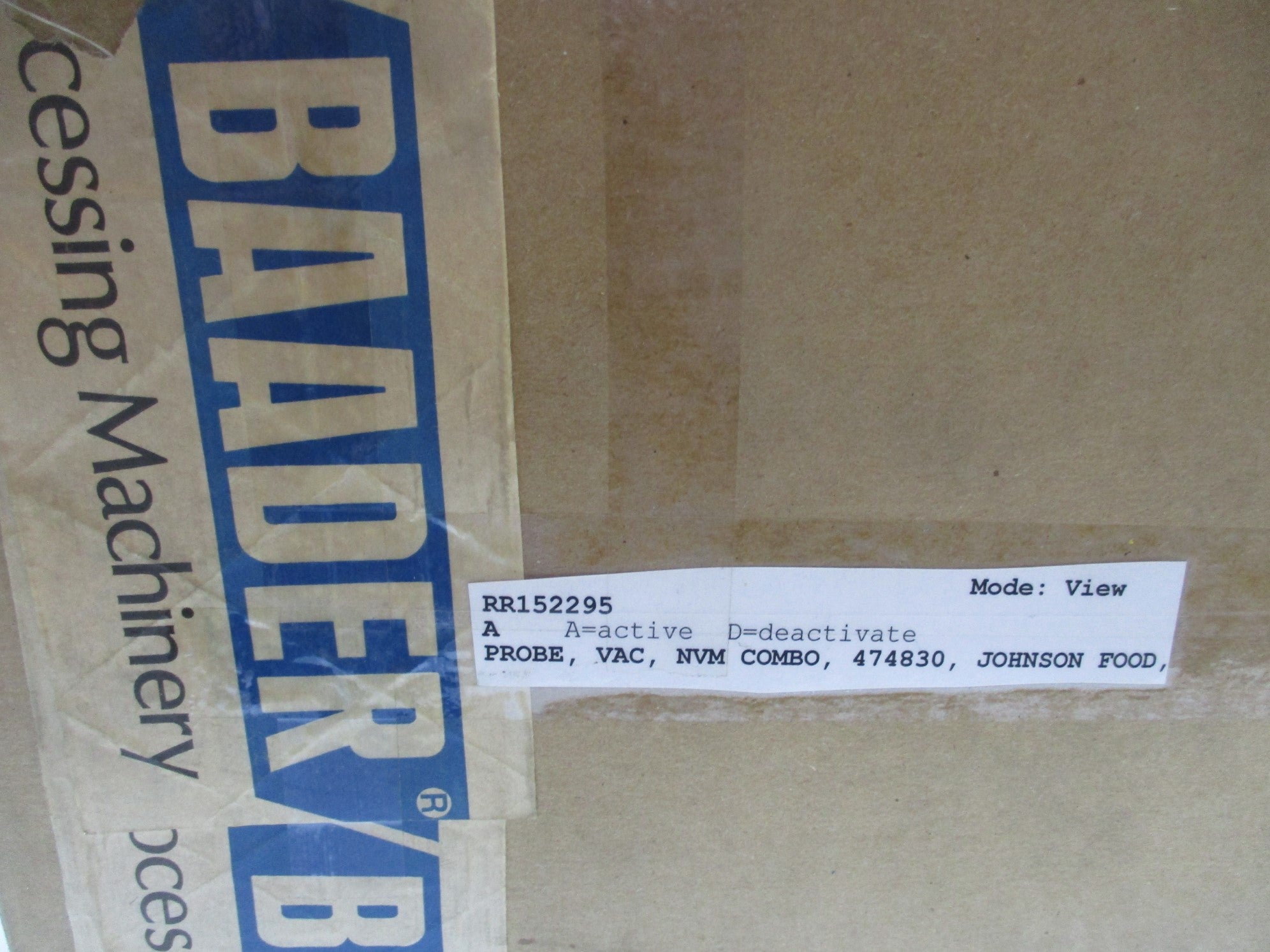 BAADER 474830 NSMP