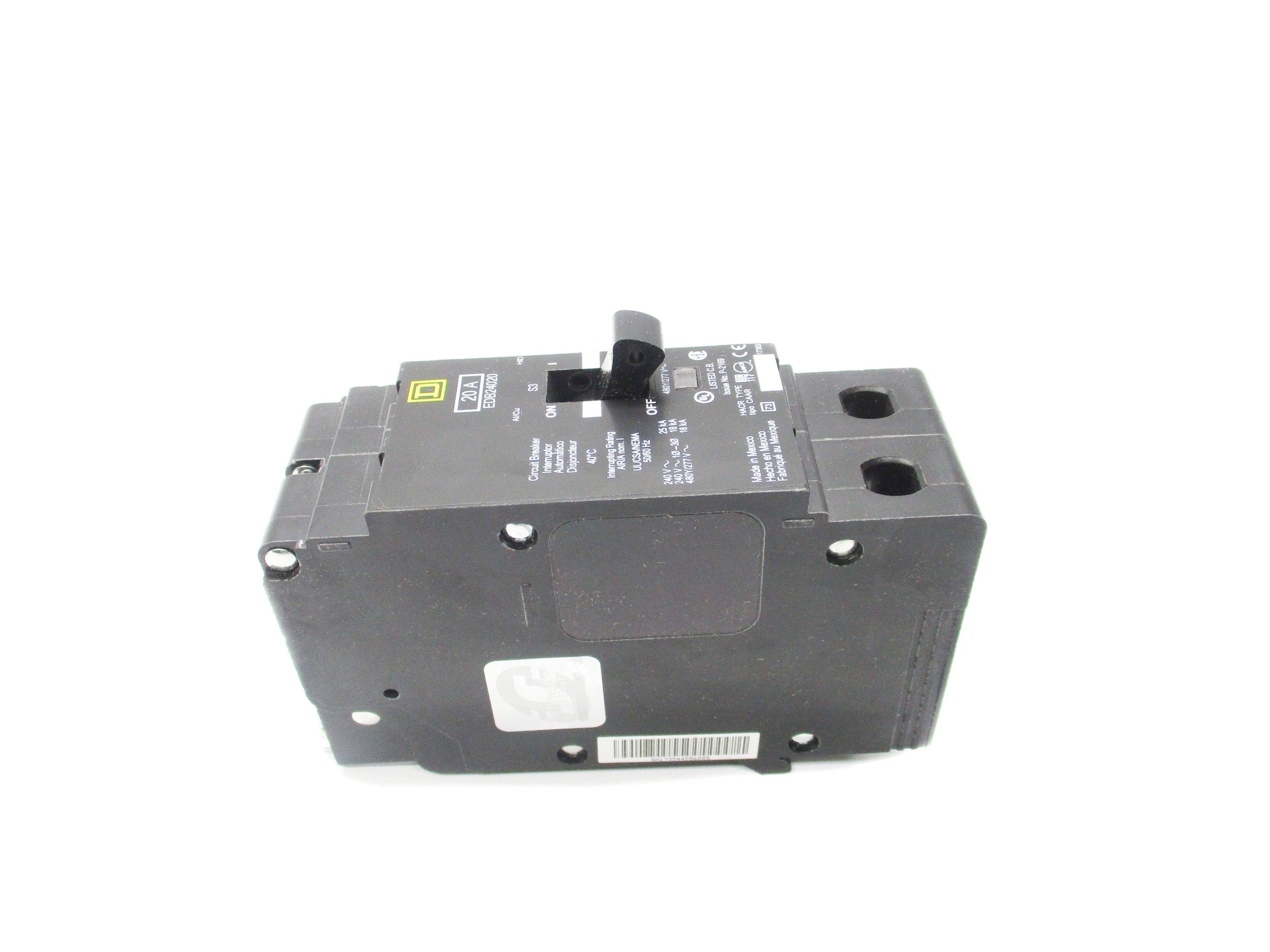 SQUARE D EDB24020 277V 20A NSMP