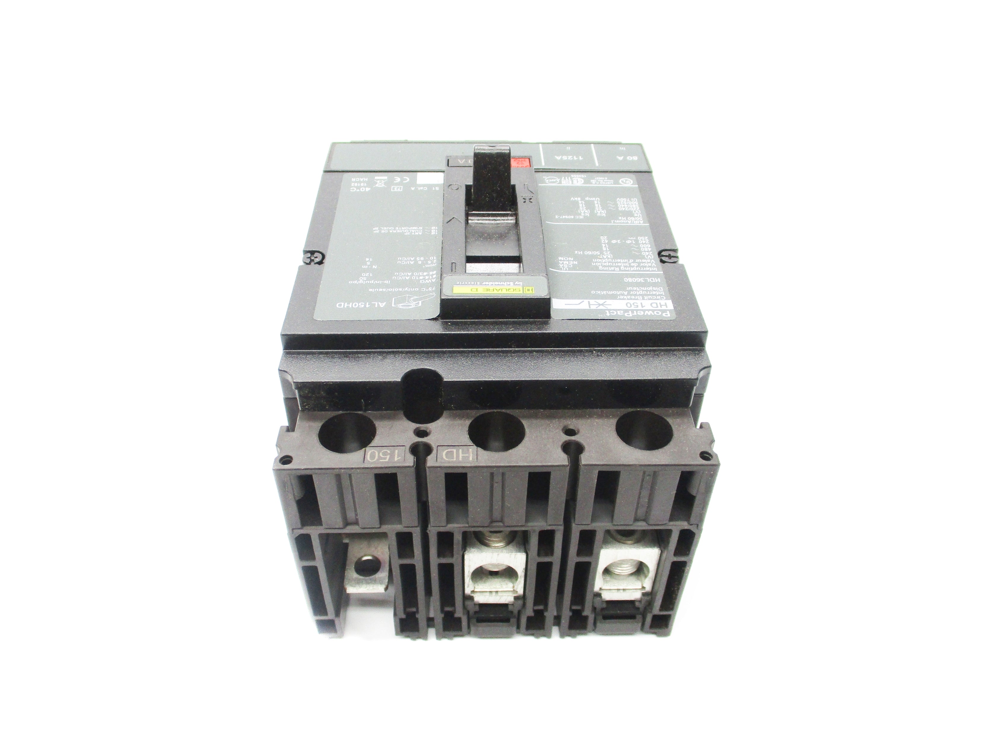 SQUARE D HDL36080 600V 80A NSMP