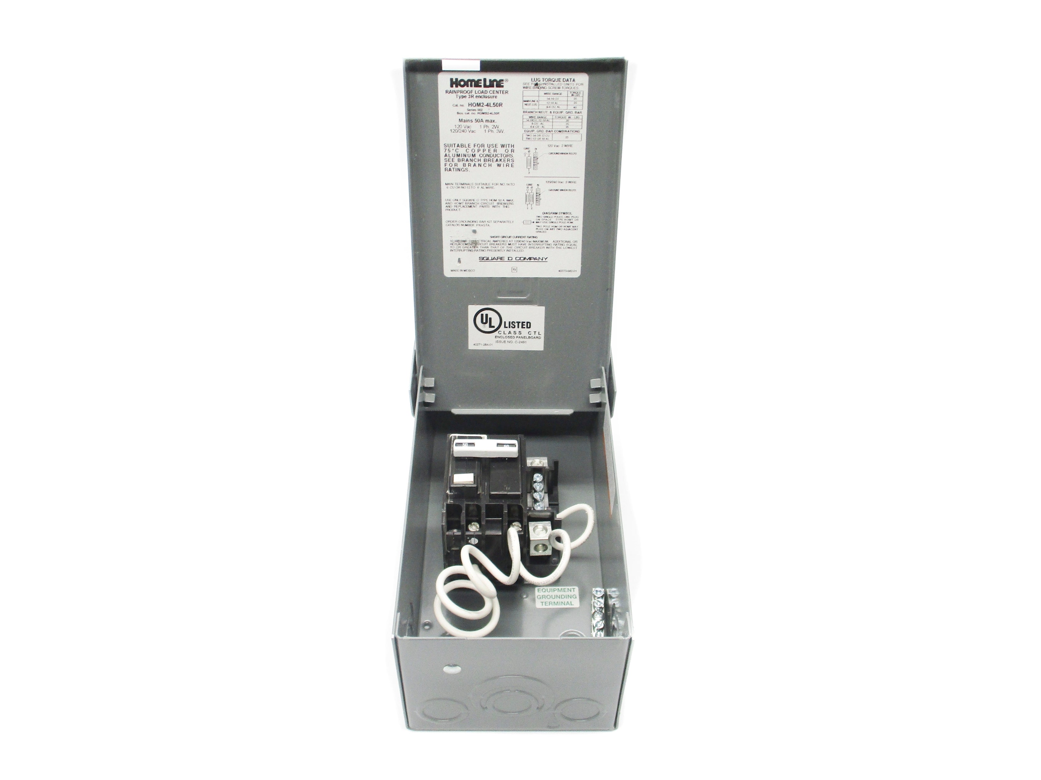 SQUARE D HOME250SPA SER. 002 NSMP