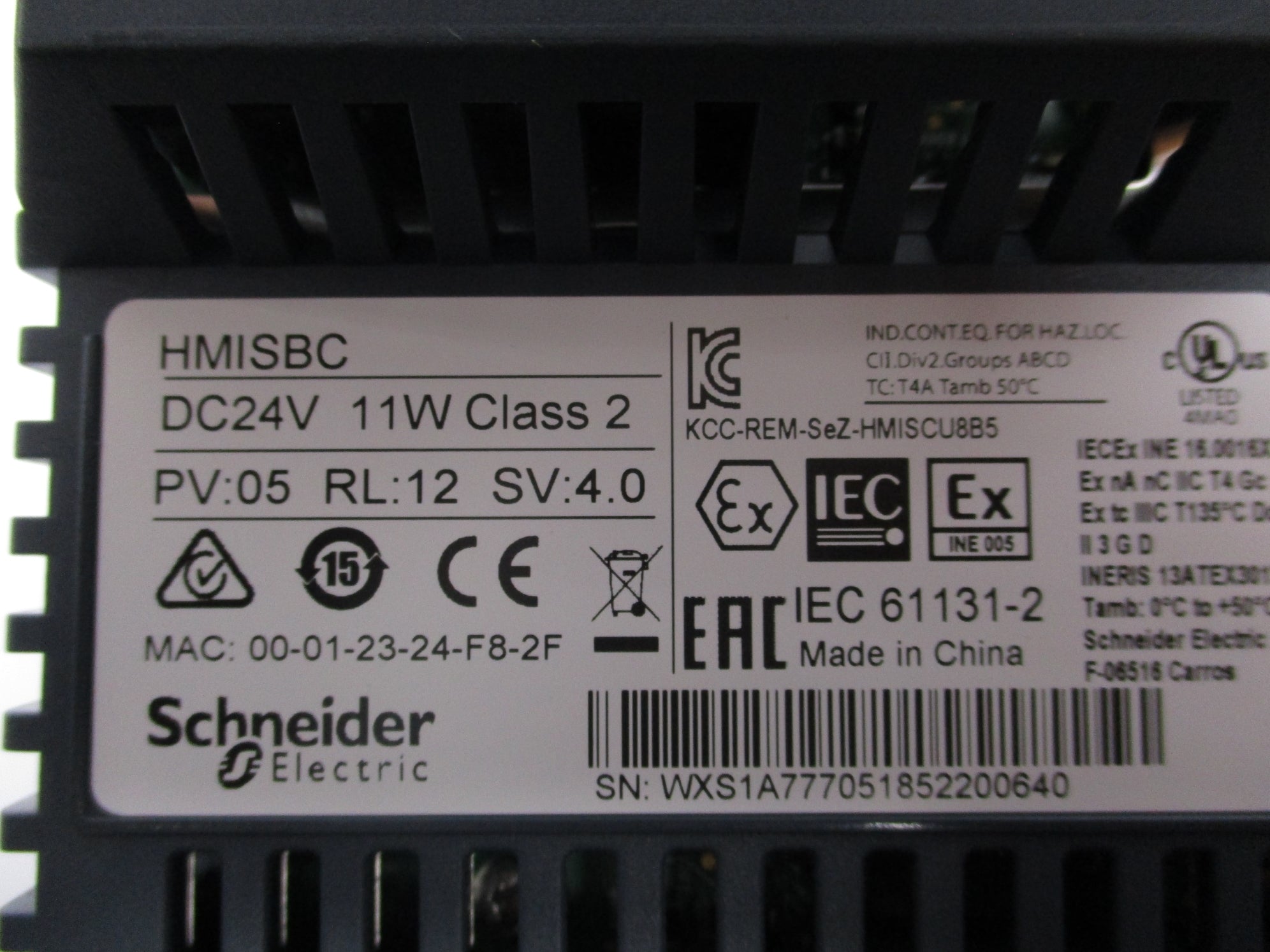 SCHNEIDER ELECTRIC HMISCU8B5 NSMP