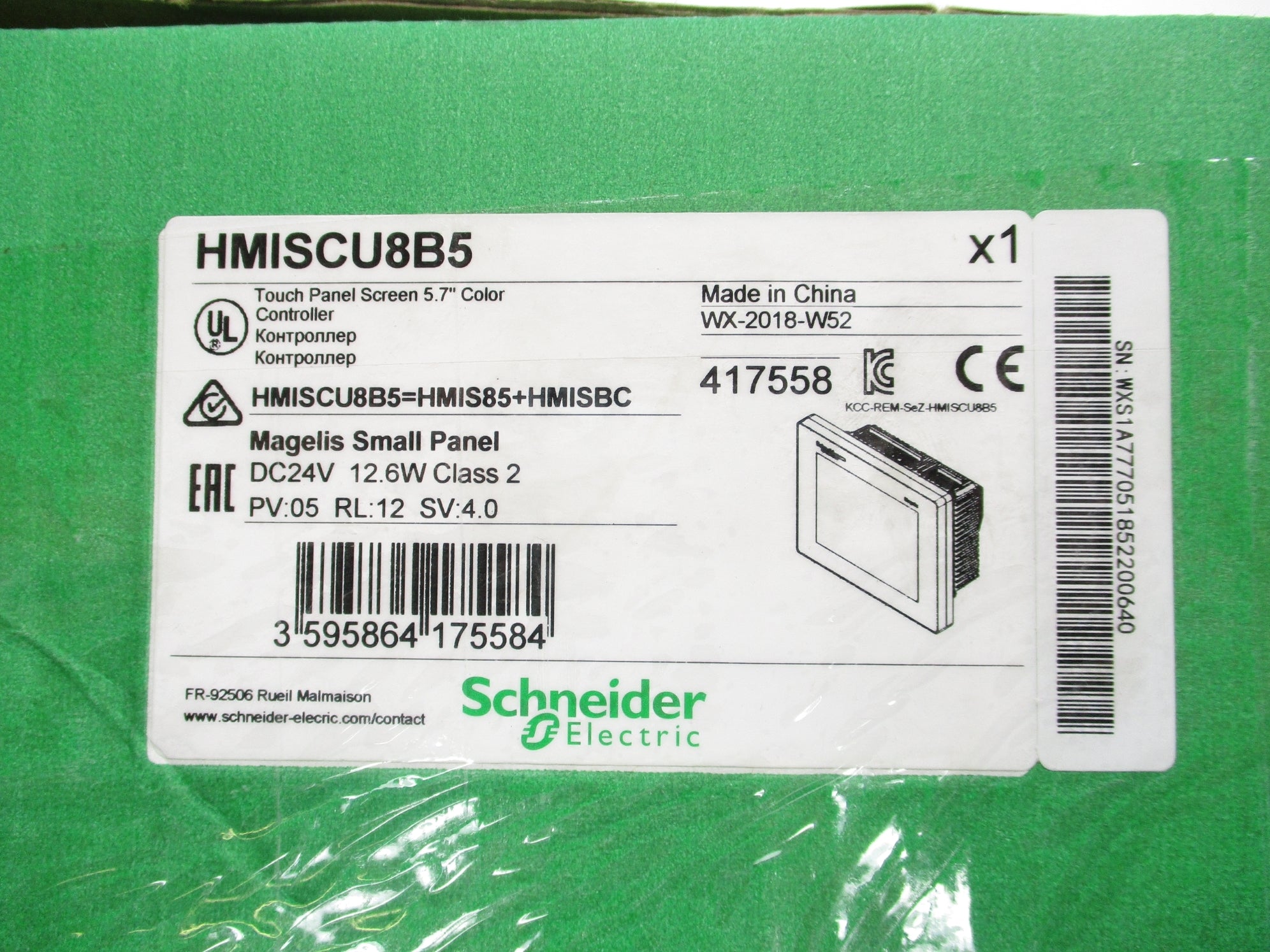 SCHNEIDER ELECTRIC HMISCU8B5 NSMP