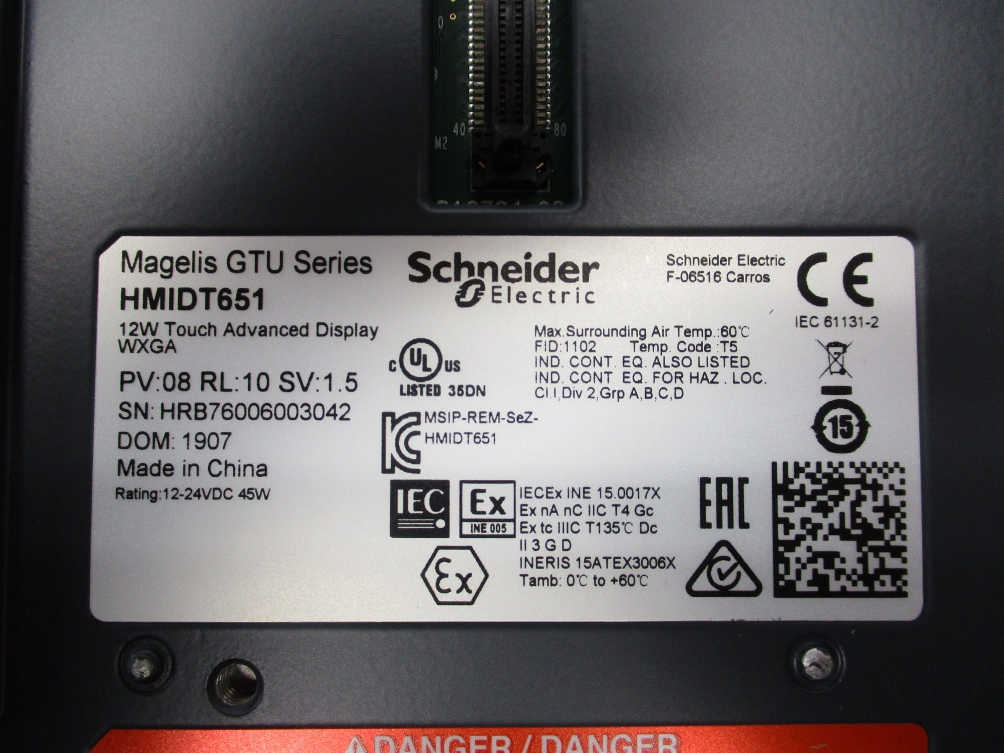 SCHNEIDER ELECTRIC HMIDT651 (AS PICTURED) NSMP