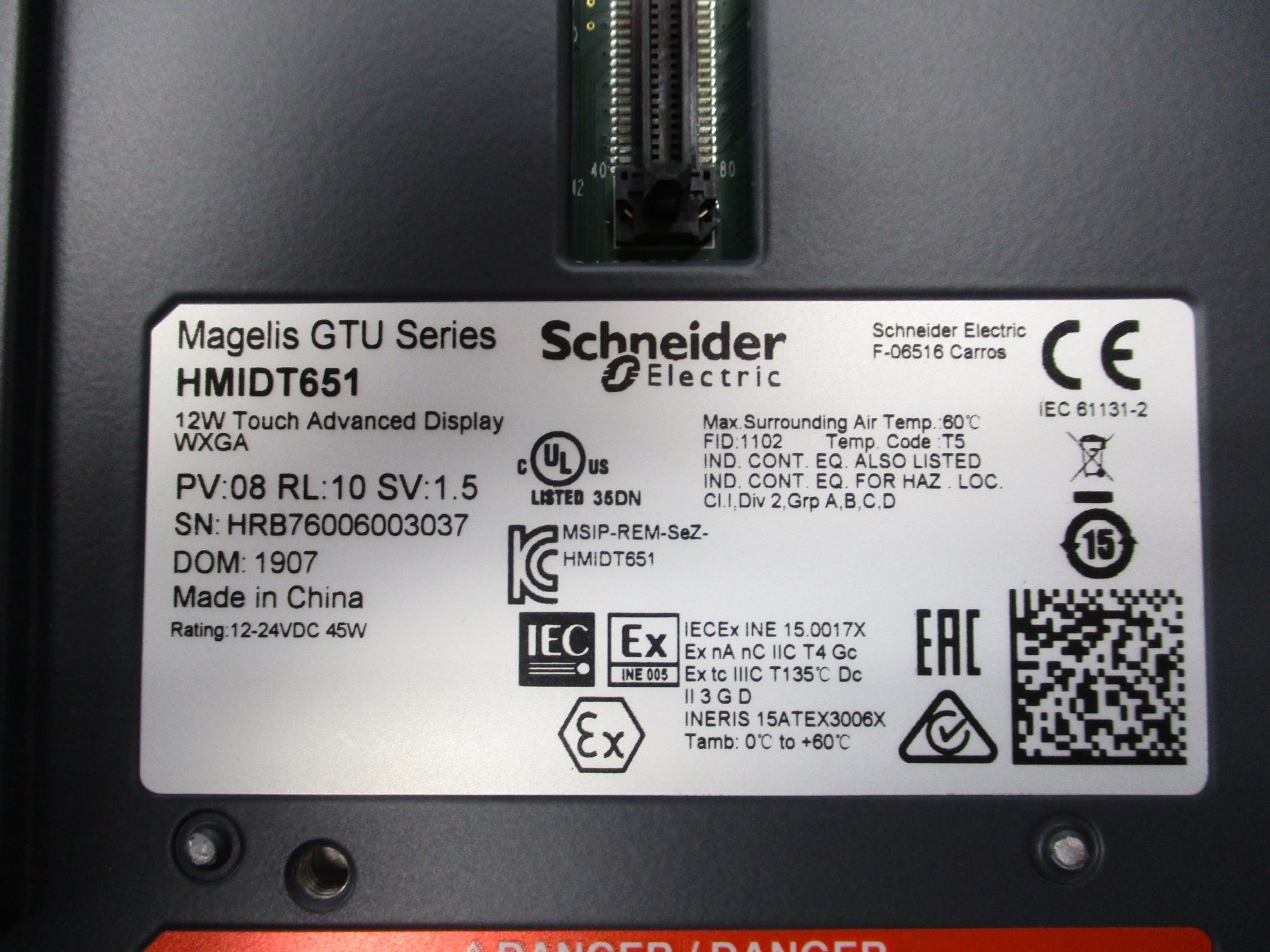 SCHNEIDER ELECTRIC HMIDT651 NSMP