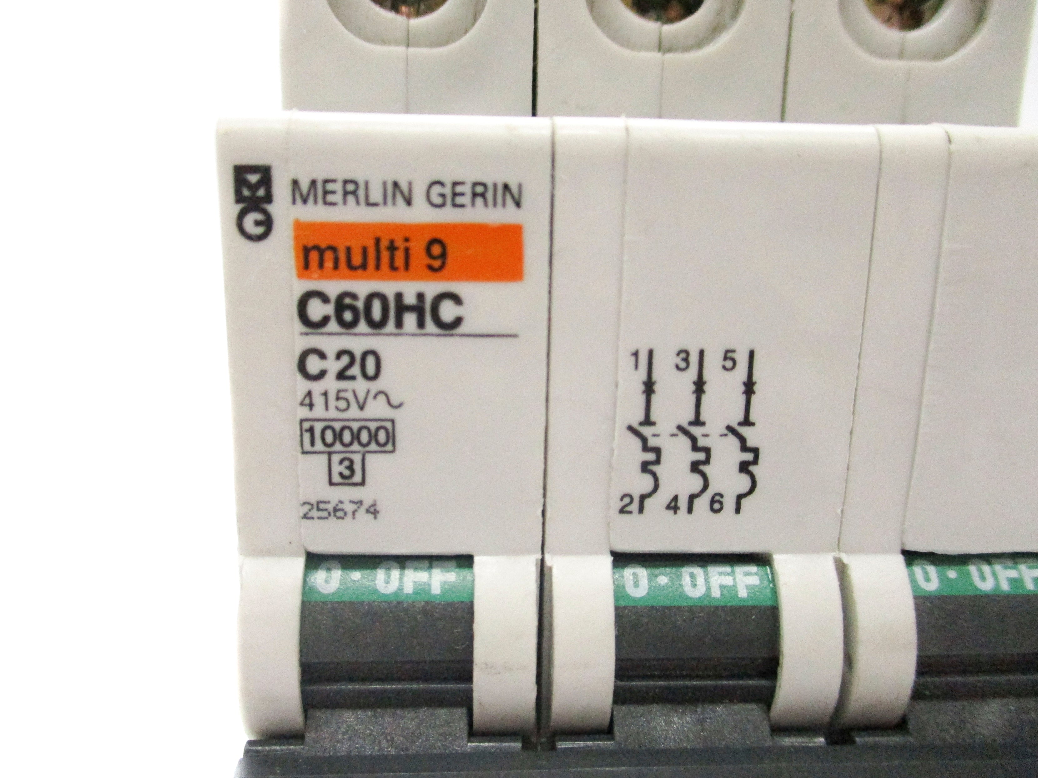MERLIN GERIN C60HC 25674 415V 20A NSNP