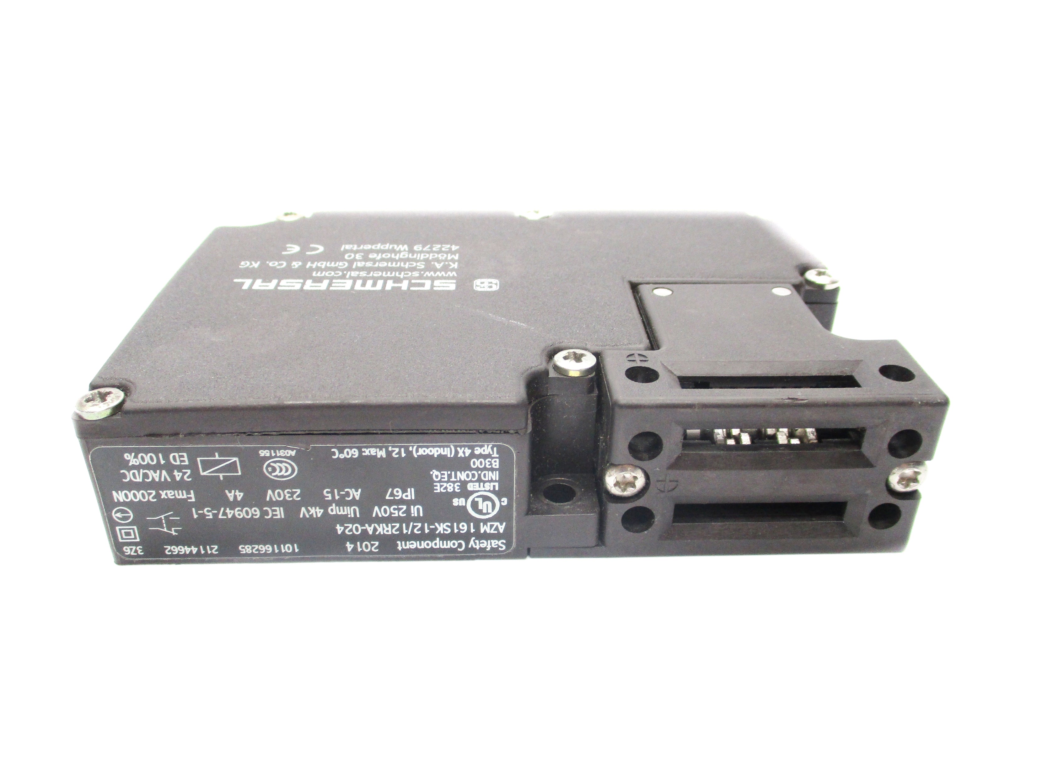 SCHMERSAL AZM161SK-12/12RKA-024 101166285 230V 4A (NO KEY) UNMP