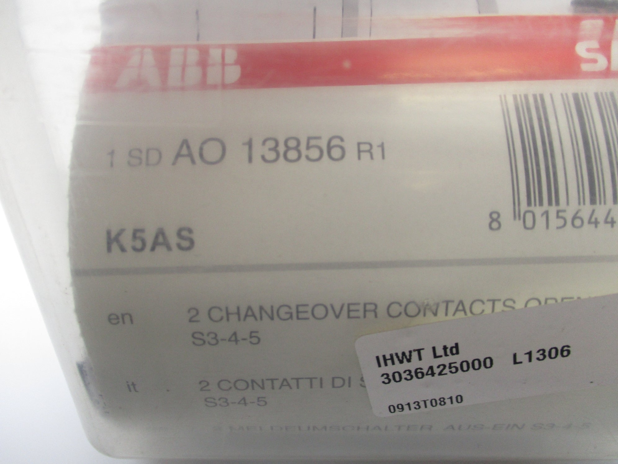 ABB 1SDAO13856R1 K5AS NSMP