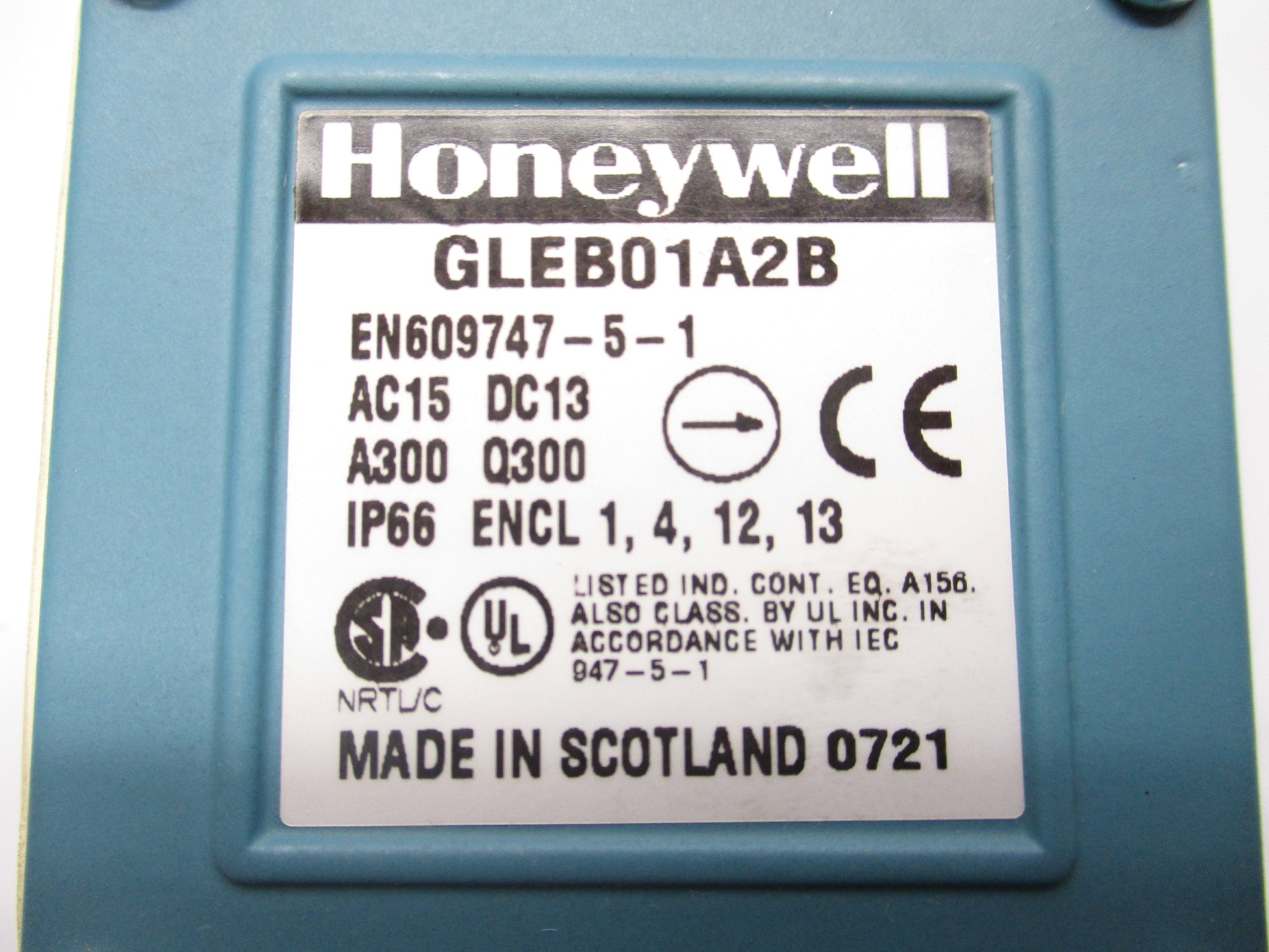 HONEYWELL GLEB01A2B NSNP
