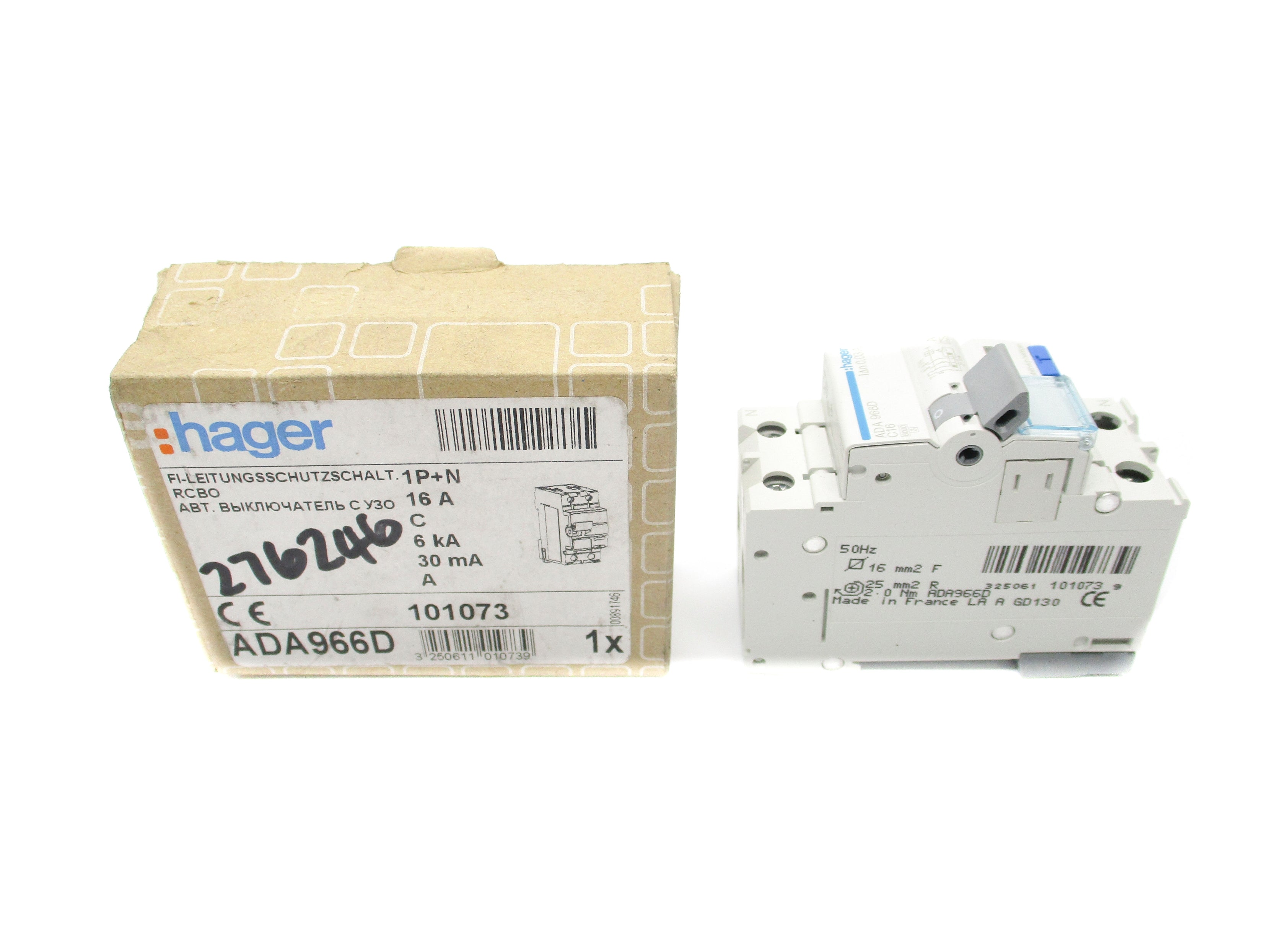 HAGER ADA966D GD1310 230V 16A NSMP