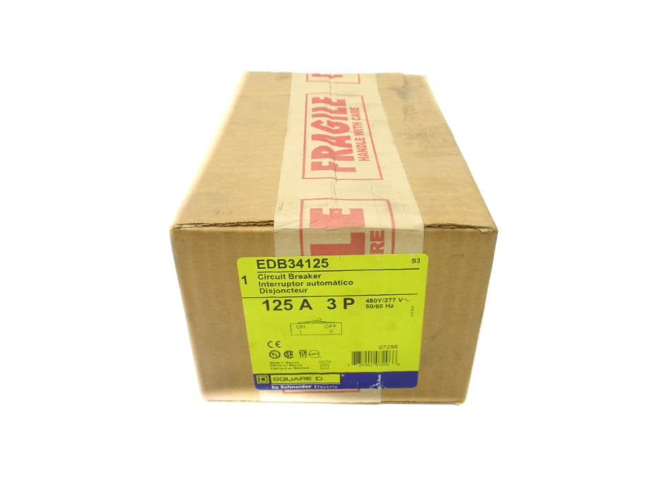 SQUARE D EDB34125 277V 125A NSFS