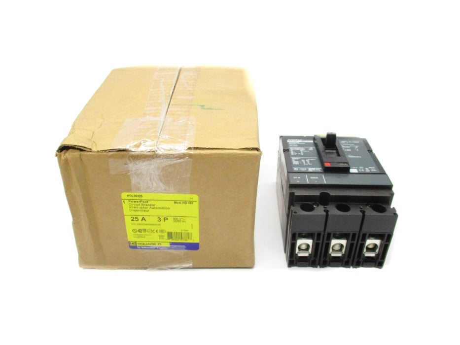 SQUARE D HDL36025 600V 25A NSMP