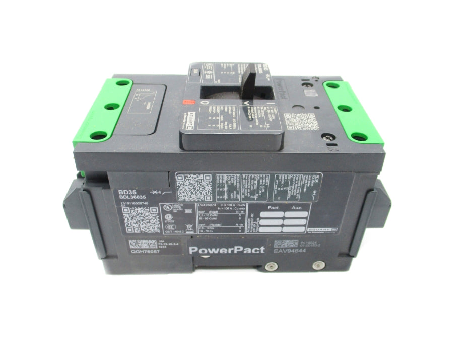 SQUARE D BDL36035 480V 35A NSMP