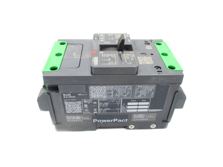 SQUARE D BJL36020 480V 20A NSMP