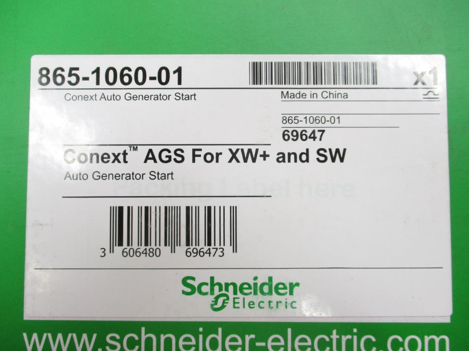 SCHNEIDER ELECTRIC 865106001 NSFS