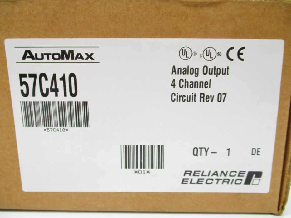 RELIANCE ELECTRIC 57C410 NSFS
