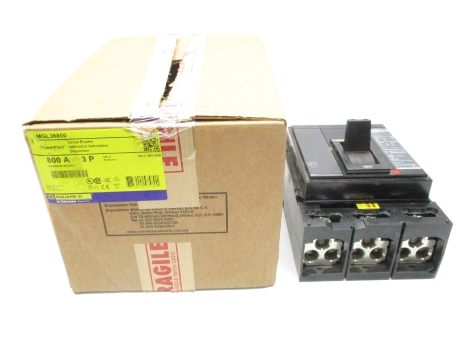 SQUARE D MGL36800 600V 800A NSMP