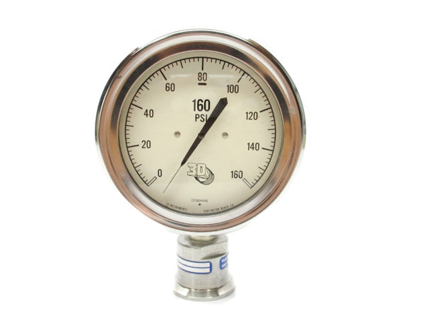 3D INSTRUMENTS 25504-45U55SBD 0-160PSI NSNP