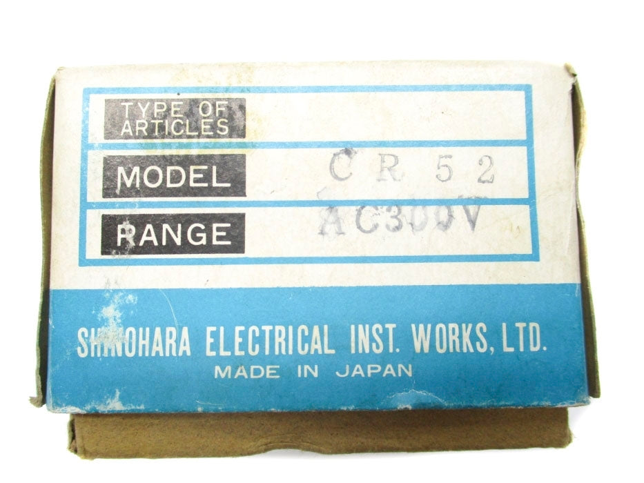 SHINOHARA CR-52 NSMP
