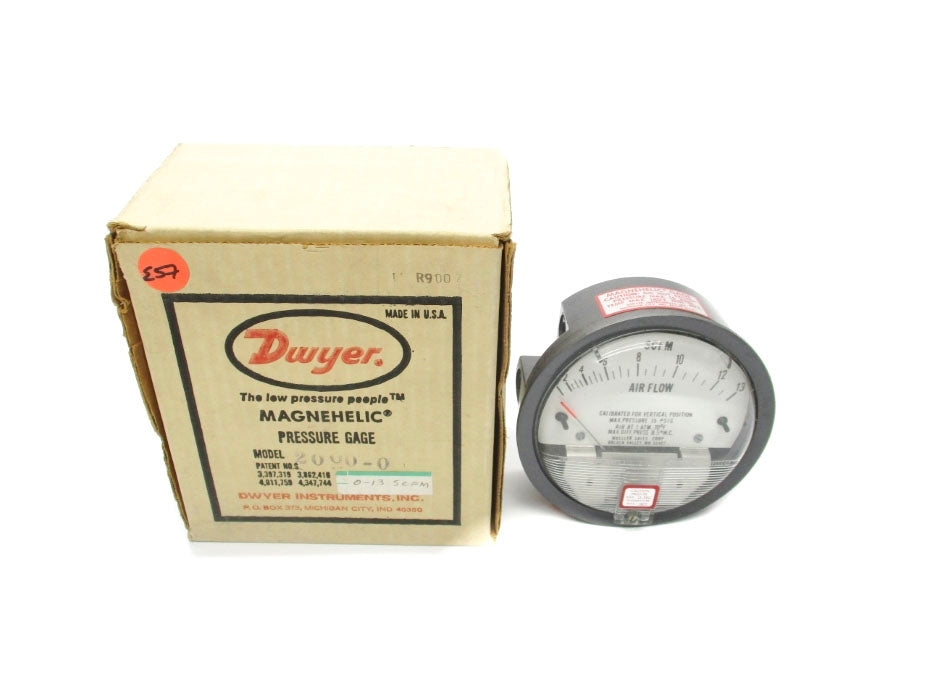 DWYER 2000-0 15PSI 0-13 NSMP