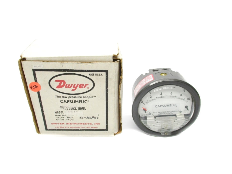 DWYER 4210 0-10PSI NSMP