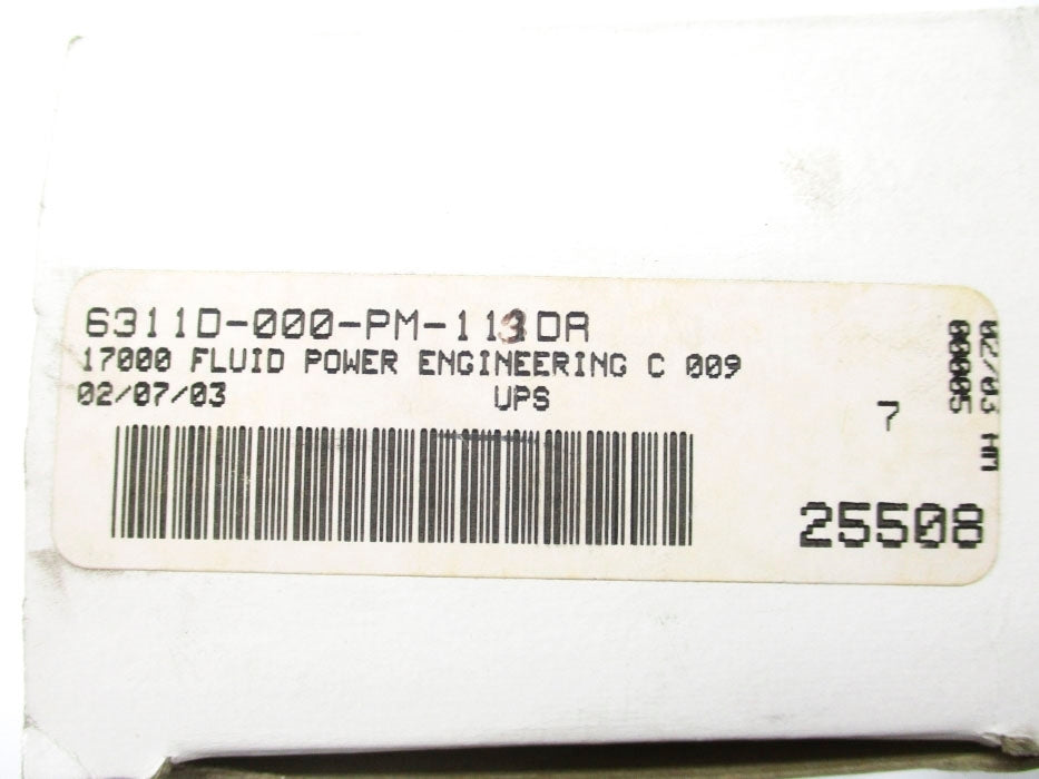 MAC 6311D-000-PM-111DA 120/60 110/50 25-150PSI NSMP