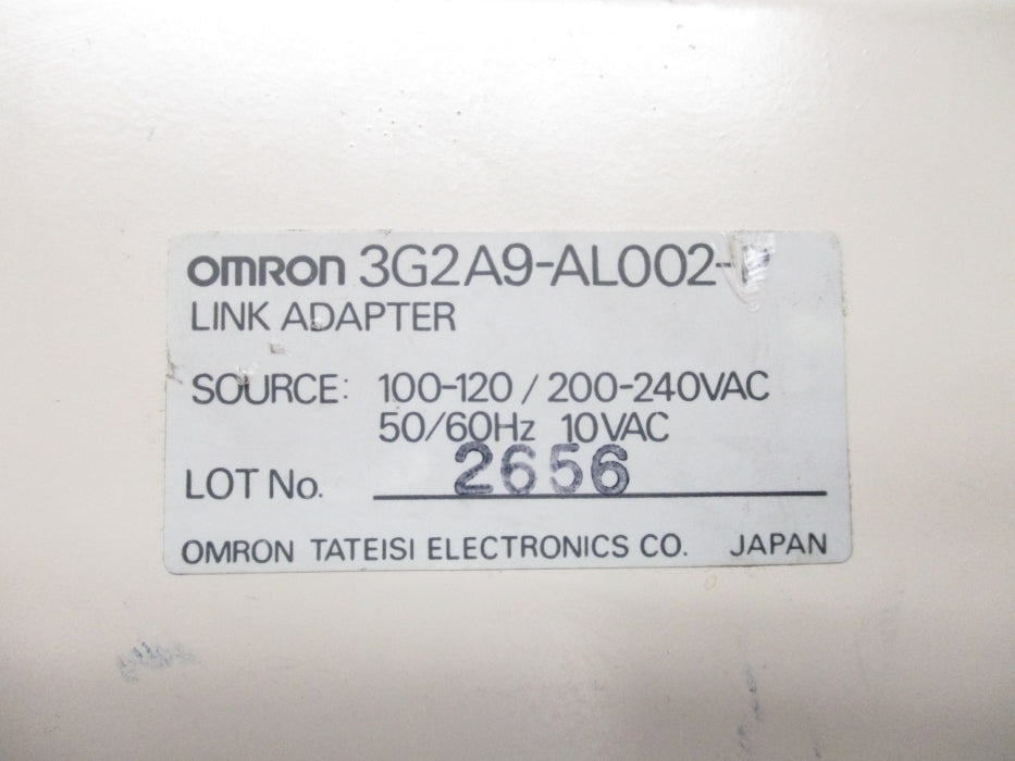 OMRON 3G2A9-AL002-P UNMP