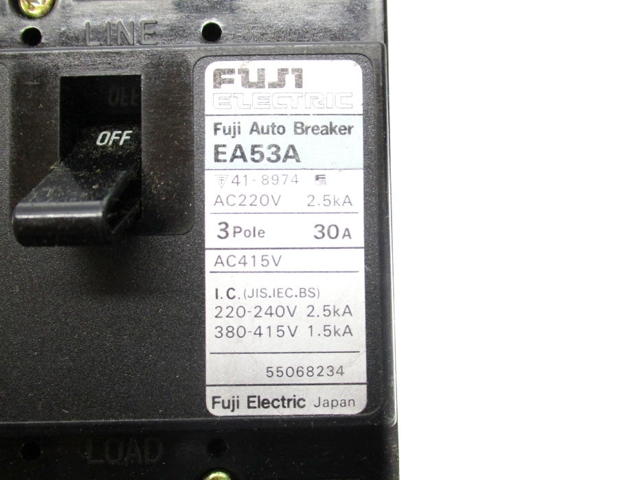 FUJI ELECTRIC EA53A 415V 30A NSMP