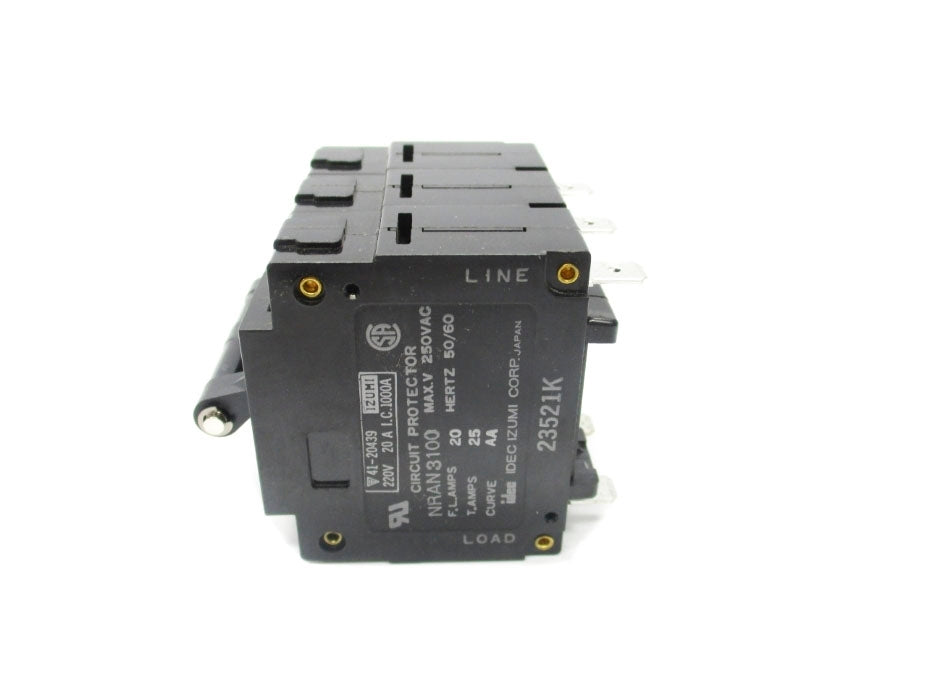 IDEC NRAN3100-20A-AA 250V 20A NSMP