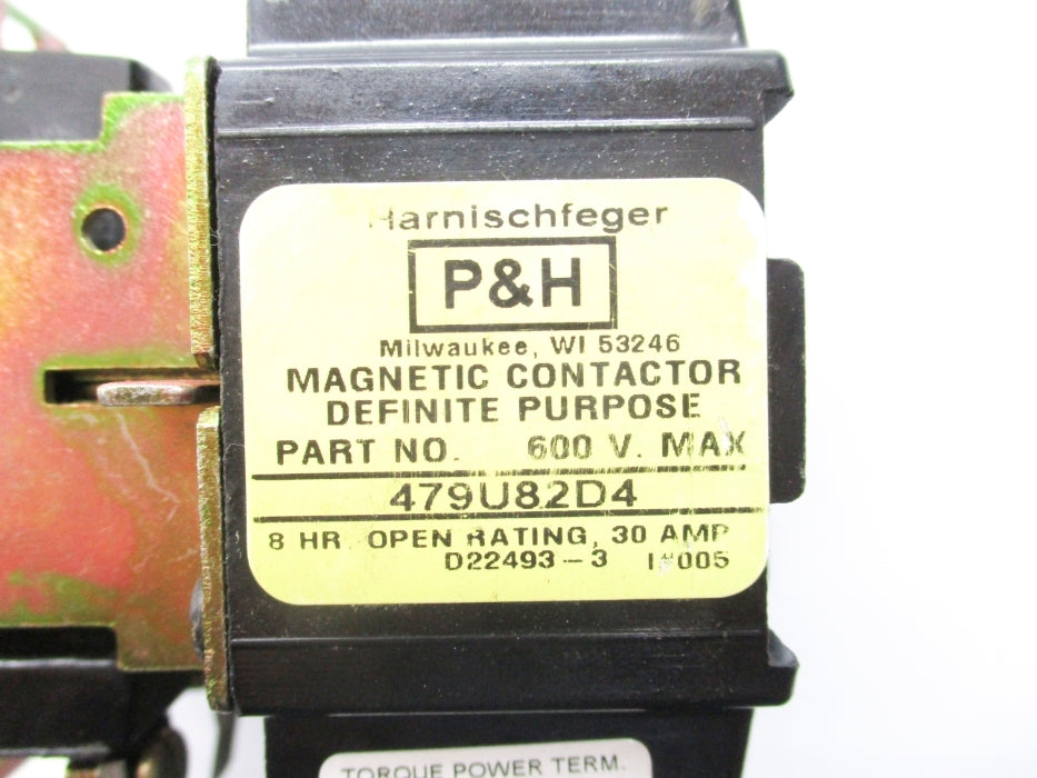 P&H 479U82D4 480V UNMP