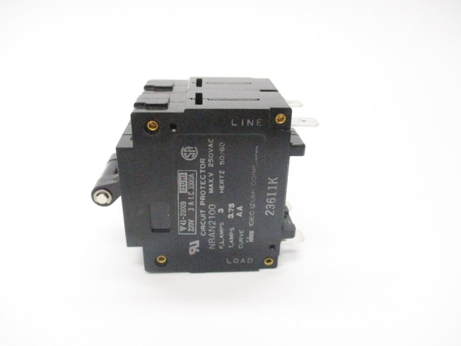 IDEC NRAN2100-3A-AA 250V 3A NSMP
