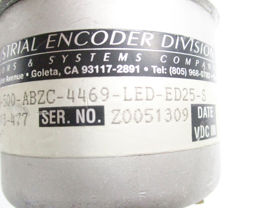 BEI H25G-SB-500-ABZC-4469-LED-ED25-S UNMP