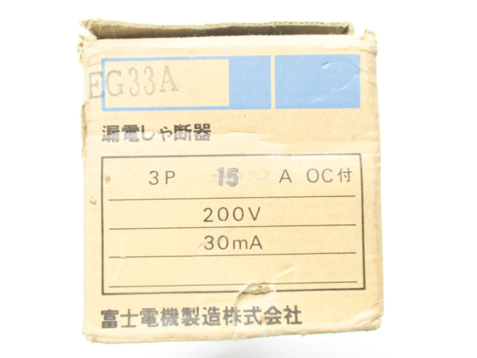 FUJI ELECTRIC EG33A 200V 15A NSMP