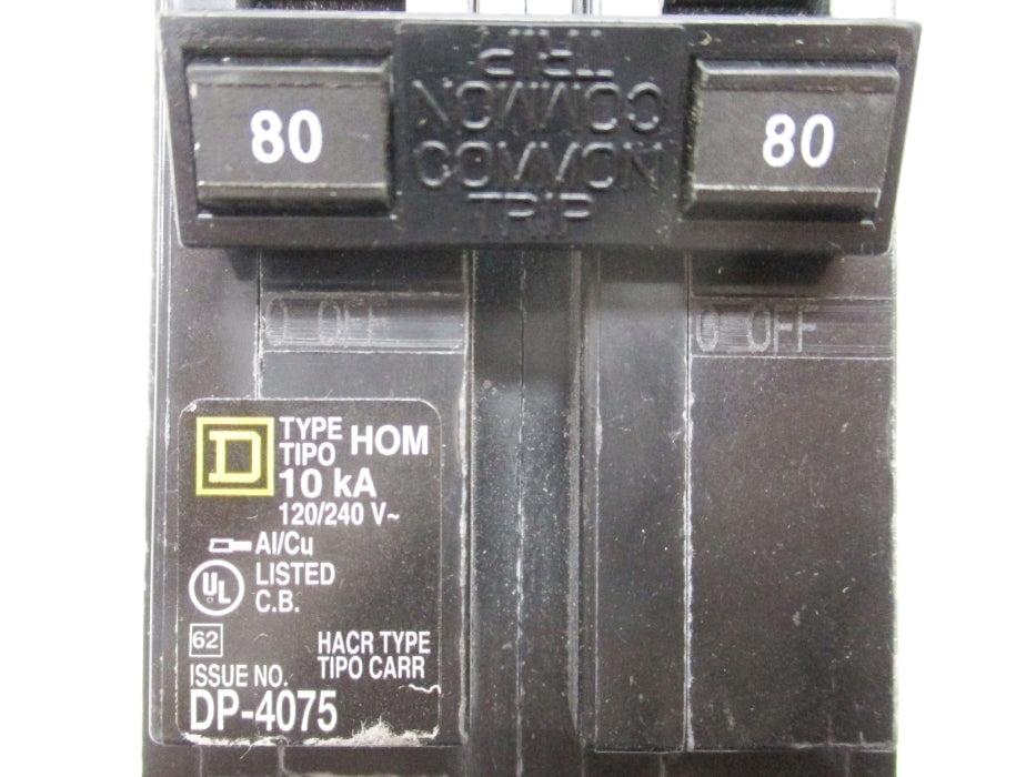 SQUARE D HOM280 240V 80A NSNP