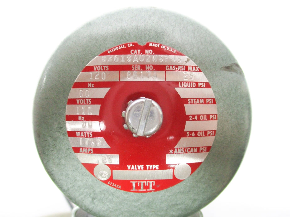 ITT S261SA02N3FJ5 25PSI NSNP